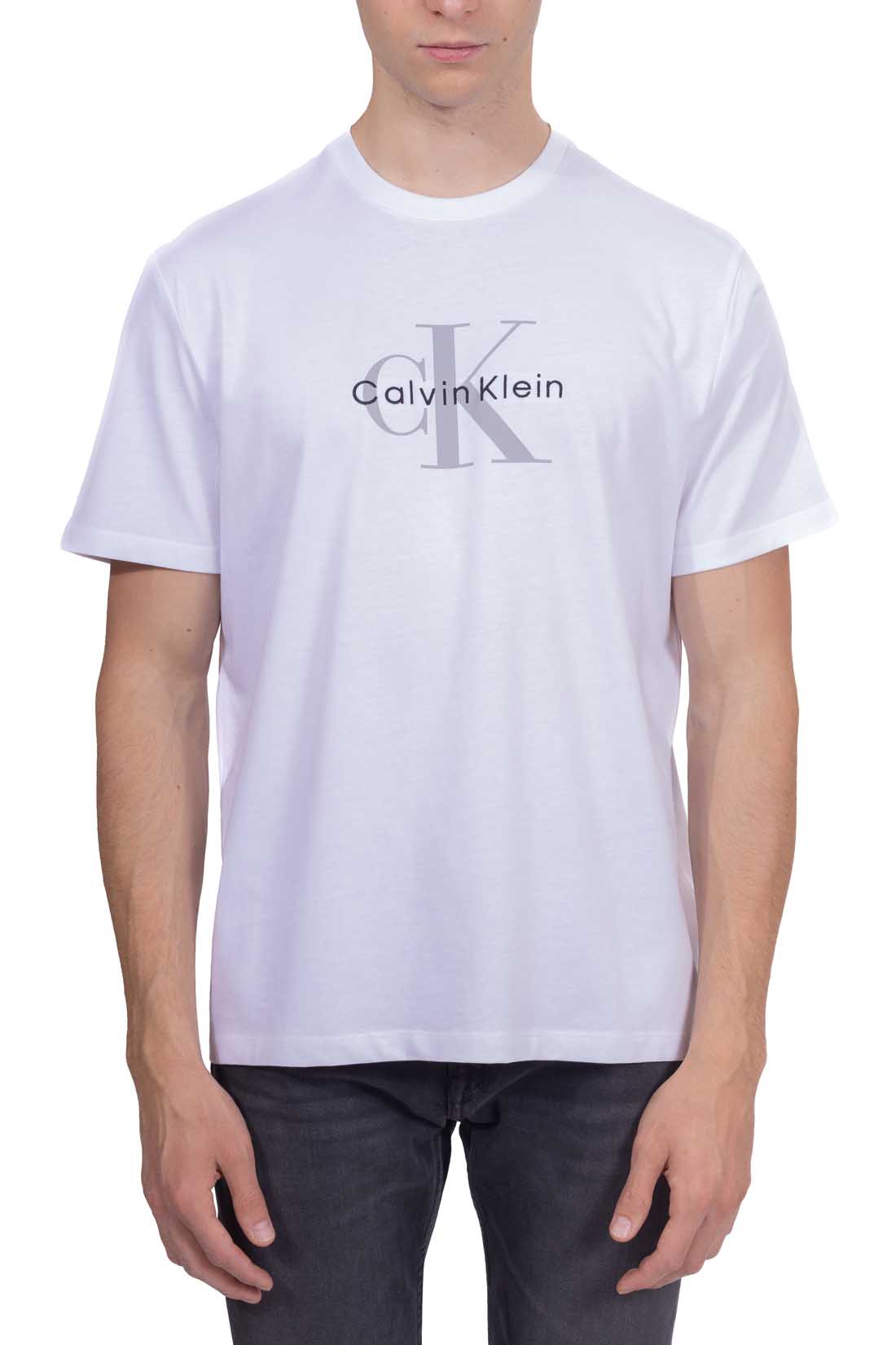 CALVIN KLEIN JEANS - Men's logo T-shirt  - Size XL-50