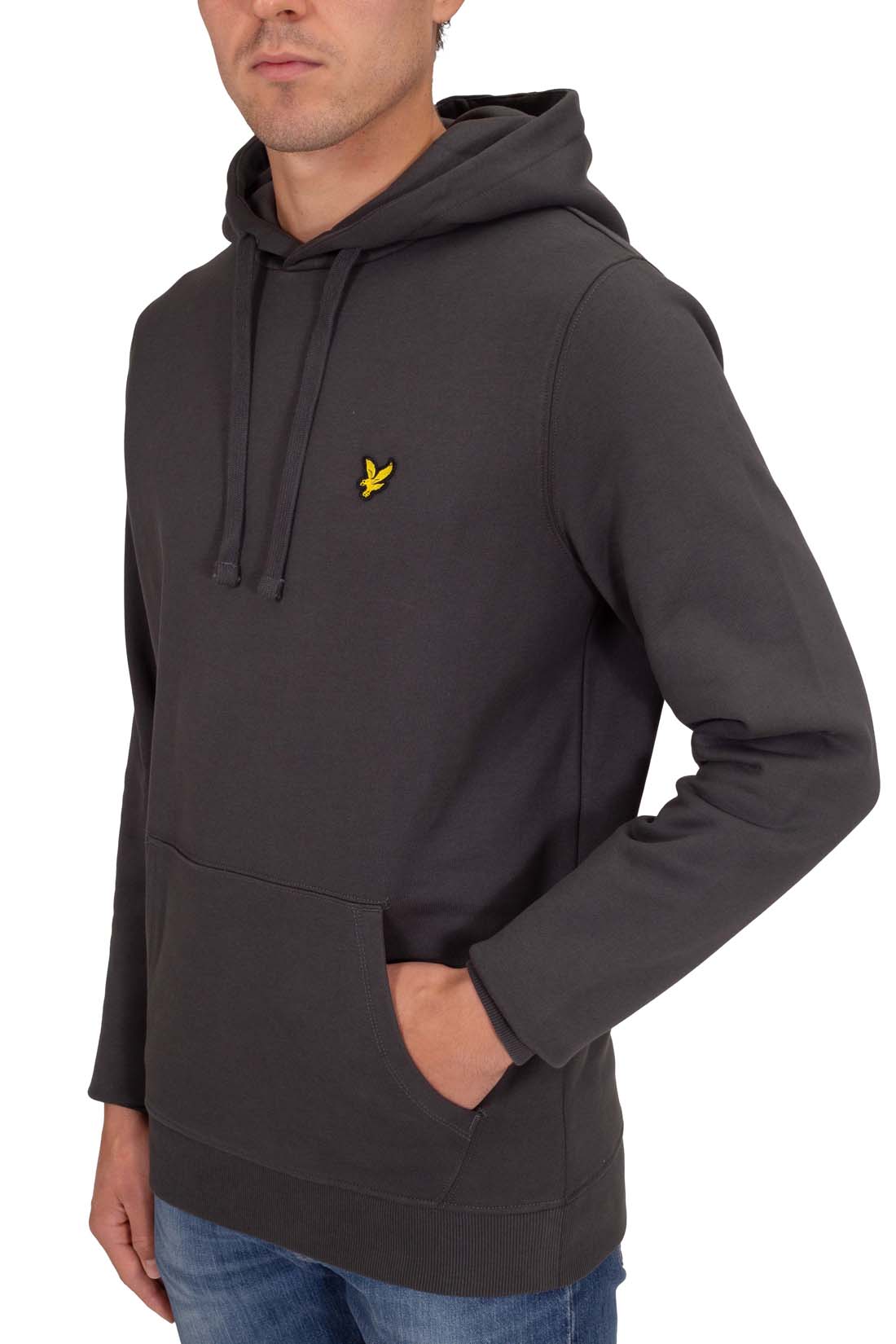 LYLE & SCOTT - Men's sweatshirt with hood and logo-4