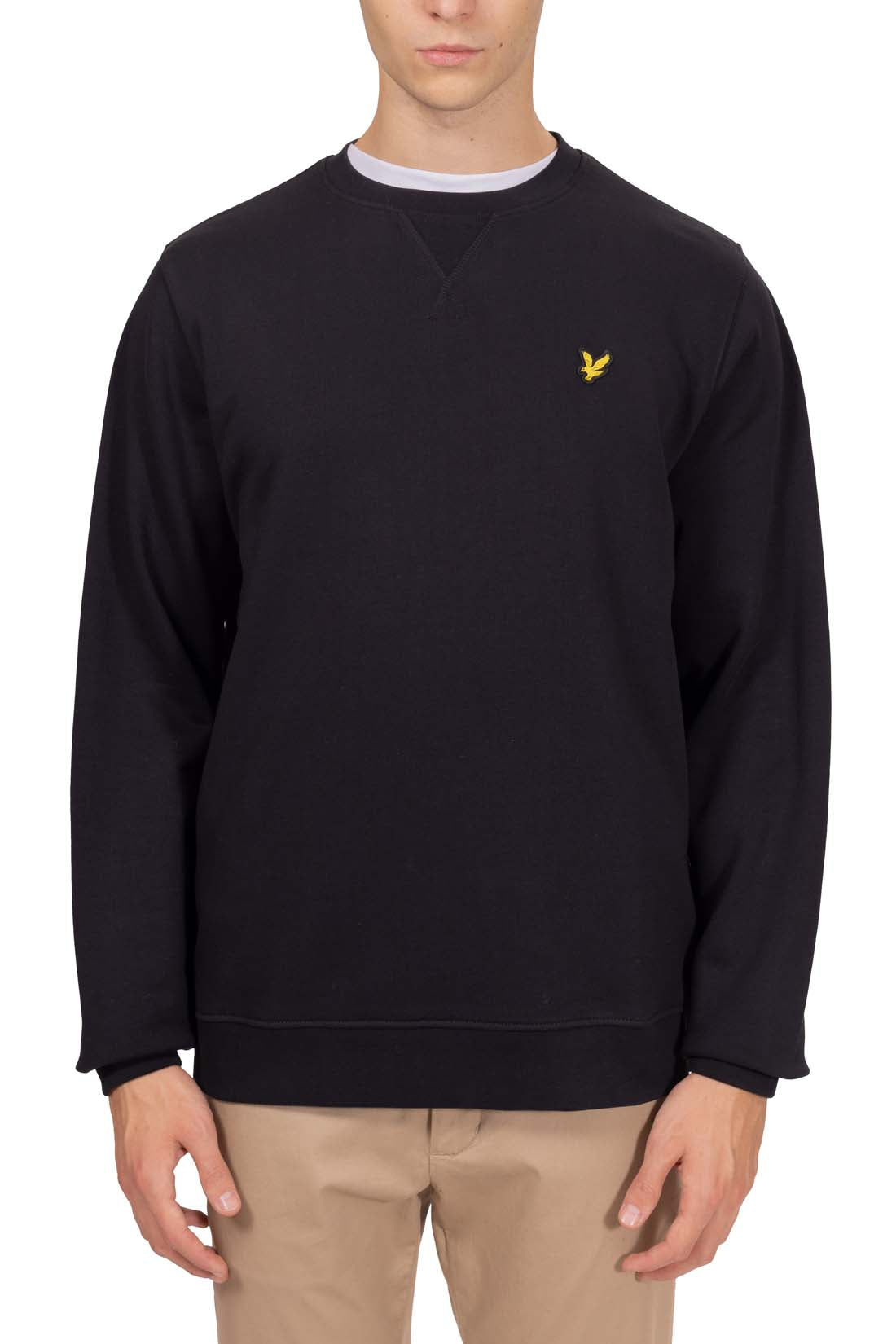 LYLE & SCOTT - Men's relaxed sweatshirt with football print-3