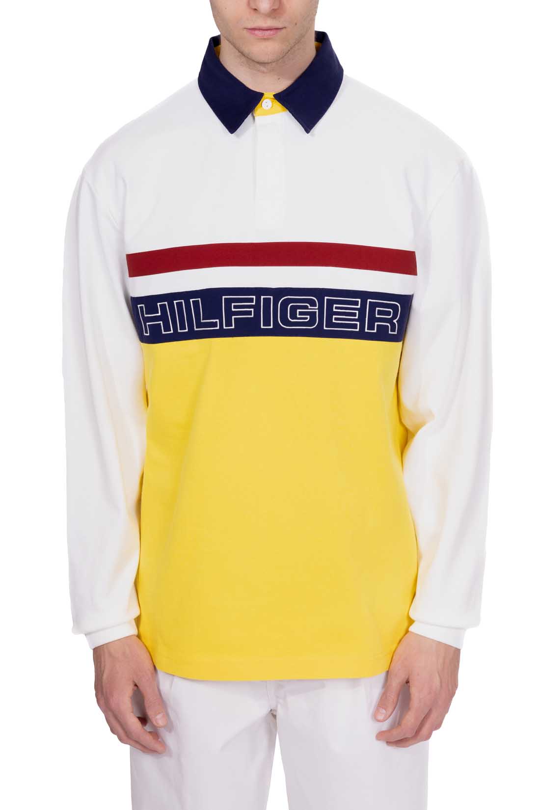 TOMMY HILFIGER - Men's Hilfiger Sailing rugby polo shirt-3
