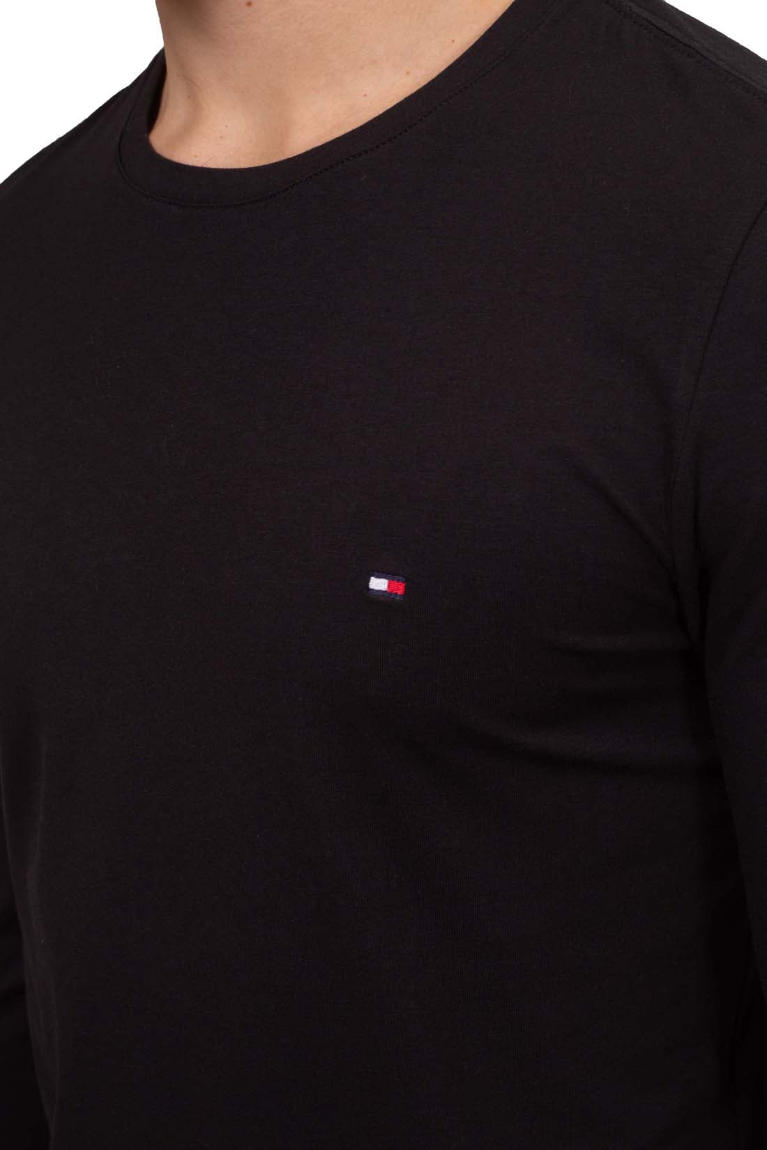 TOMMY HILFIGER - Men's basic slim T-shirt with long sleeves - Size XXL-24