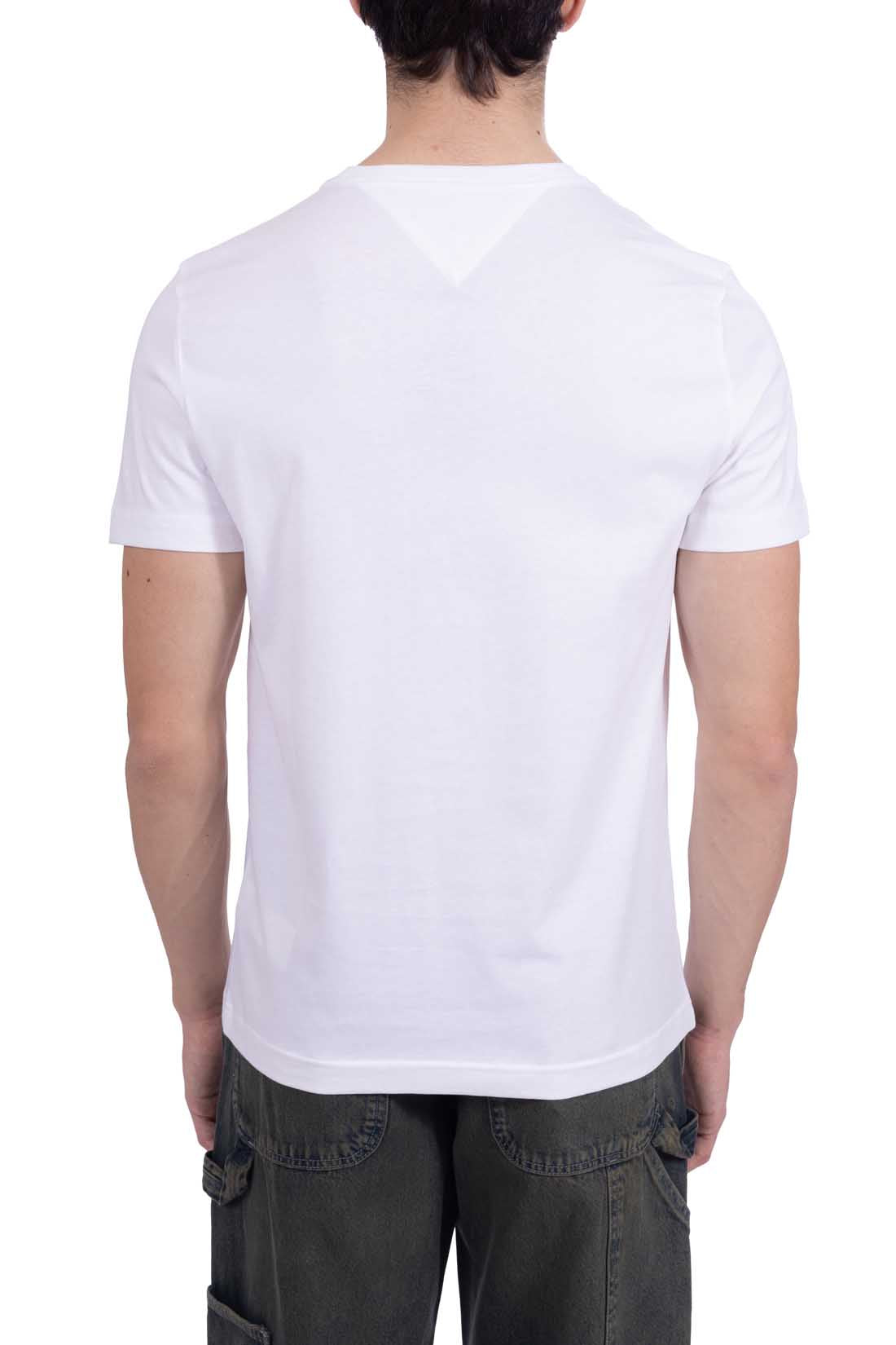 TOMMY HILFIGER - Men's slim Essential T-shirt in pure cotton  - Size XXL-34