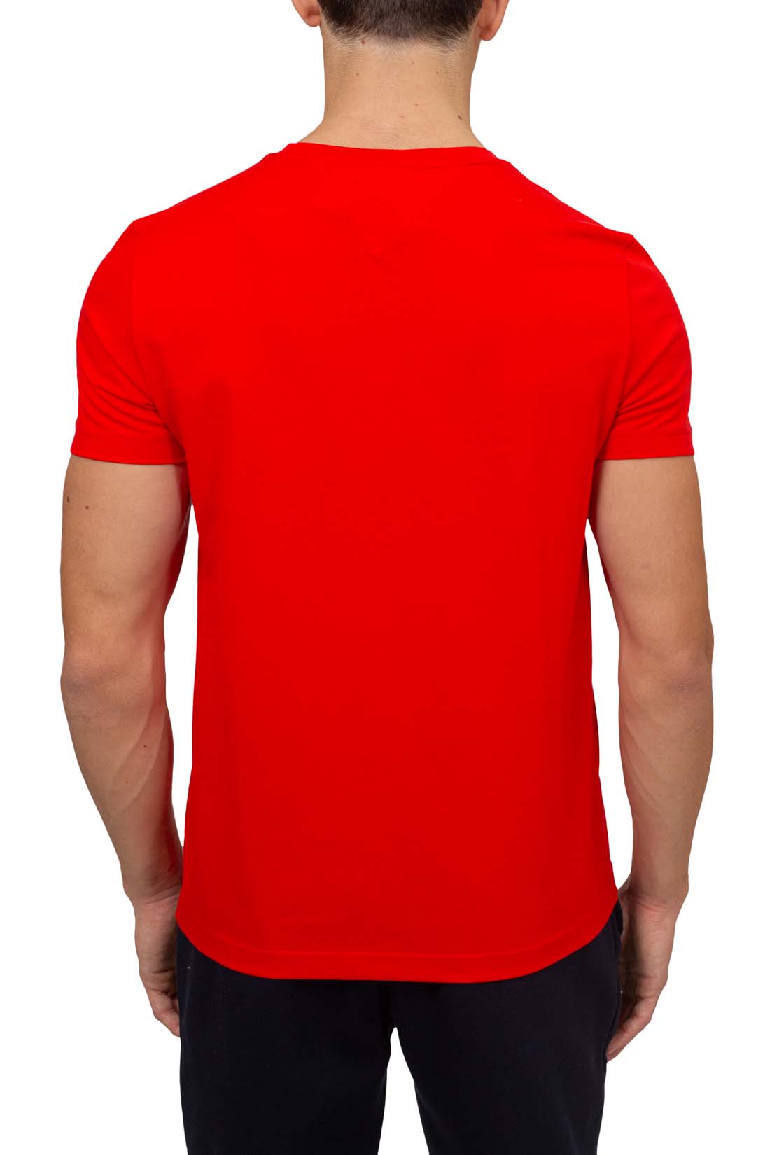 TOMMY HILFIGER - Men's regular T-shirt with embroidered logo - Size XL-10