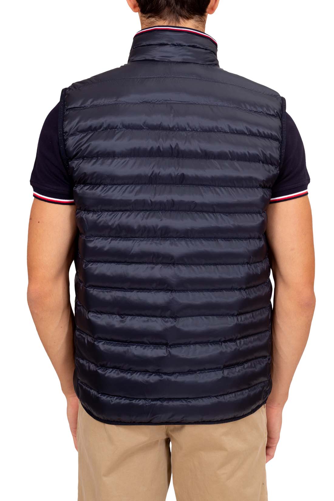 TOMMY HILFIGER - Men's foldable and water-repellent sleeveless down jacket - Size XXL-8