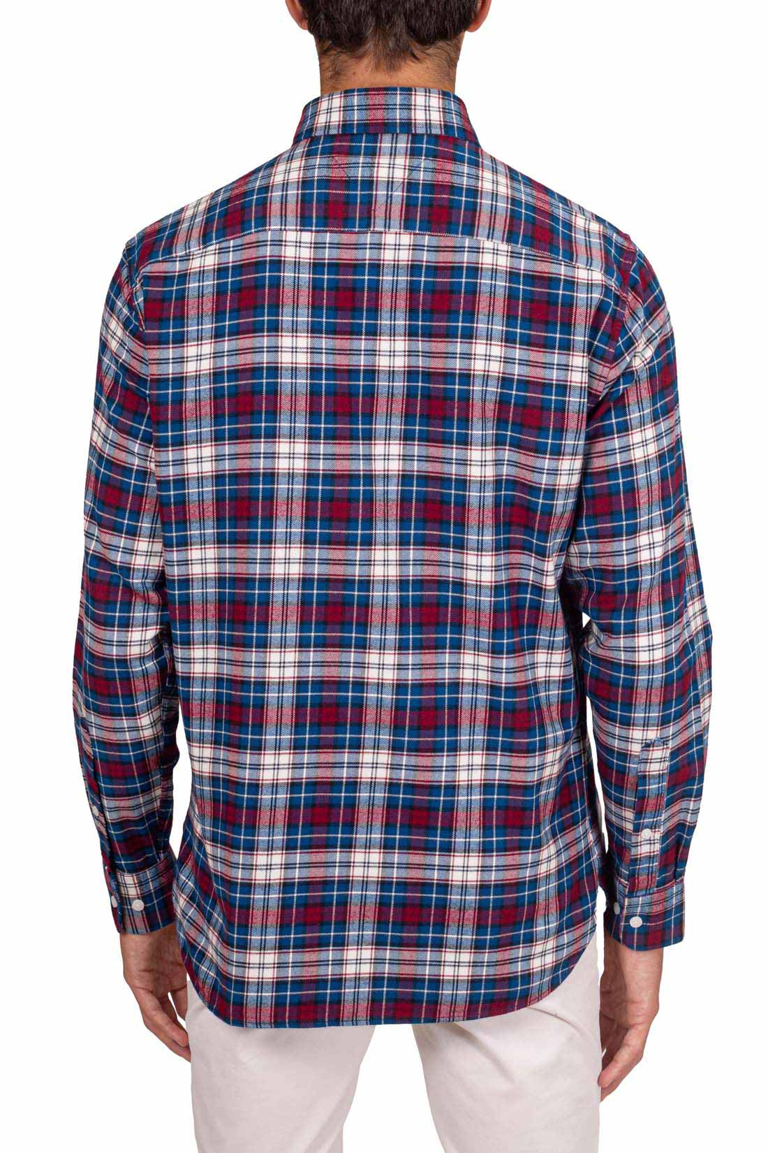 TOMMY HILFIGER - Men's regular tartan shirt  - Size L-2