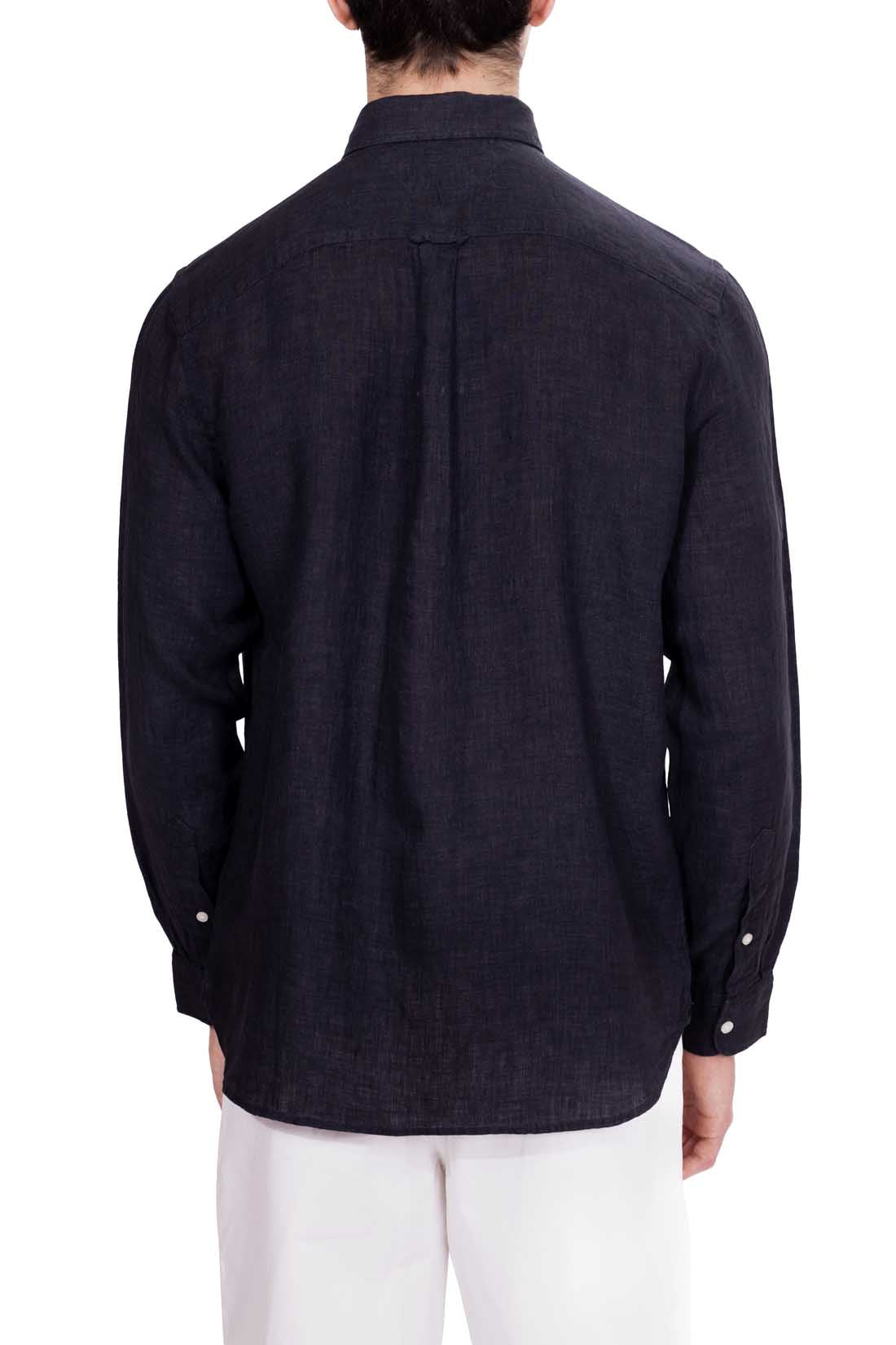 TOMMY HILFIGER - Men's regular linen shirt  - Size XXL-18