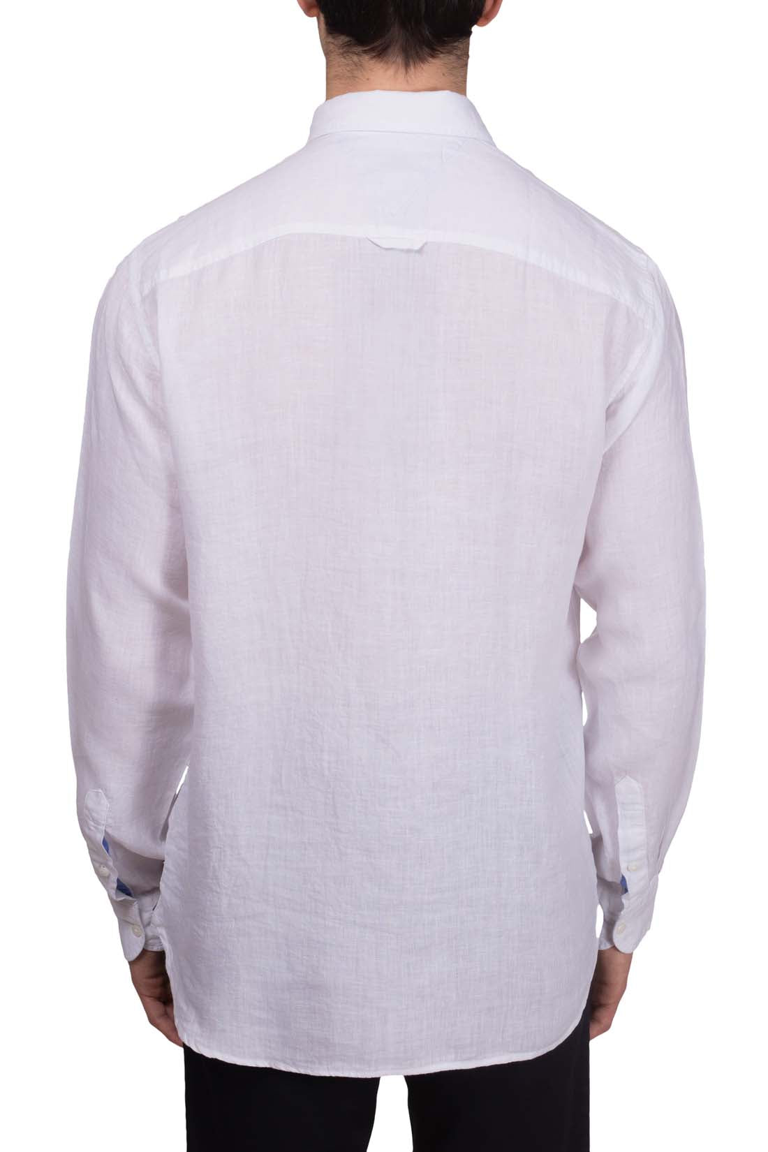TOMMY HILFIGER - Men's regular linen shirt  - Size XXL-30