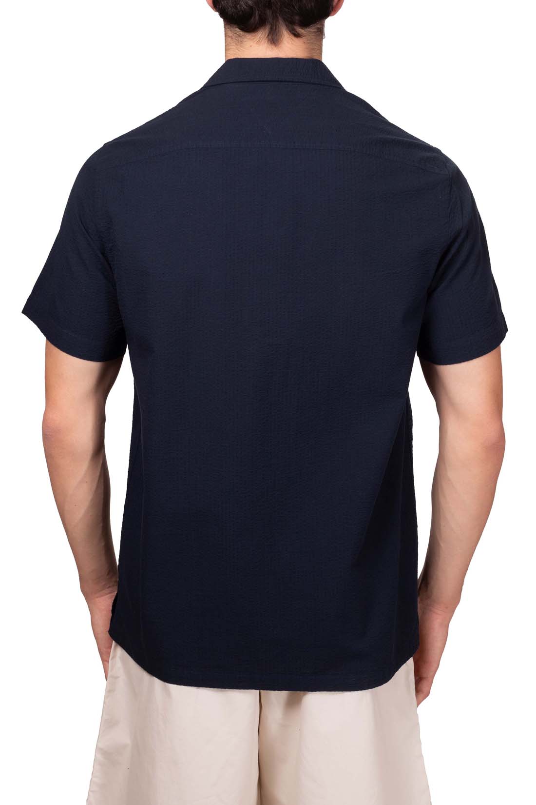 TOMMY HILFIGER - Men's seersucker shirt-14