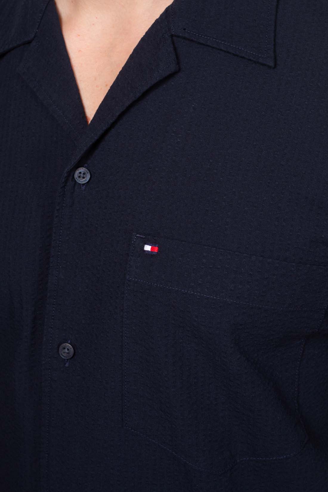 TOMMY HILFIGER - Men's seersucker shirt-12