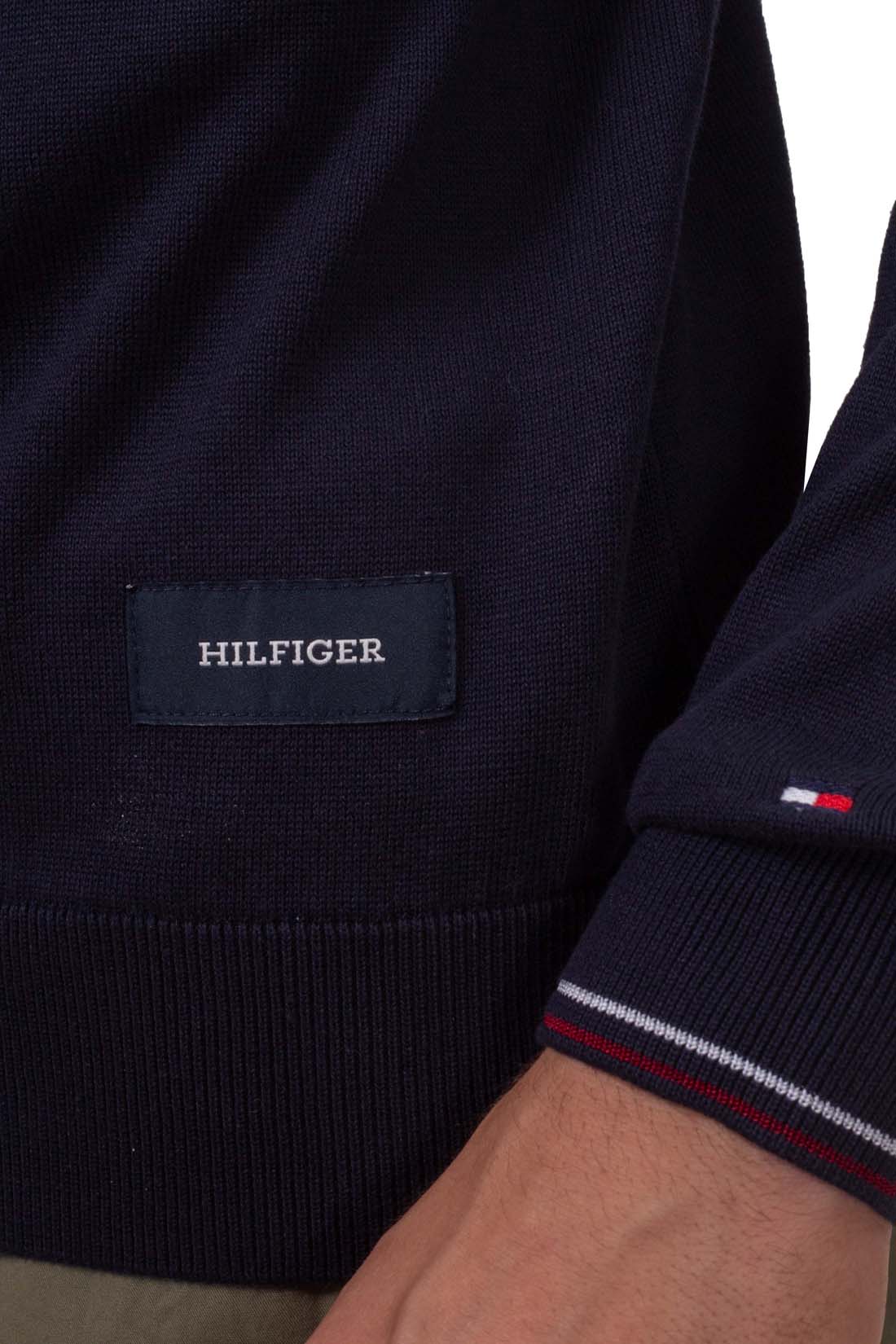 TOMMY HILFIGER - Men's pullover with signature piping-8