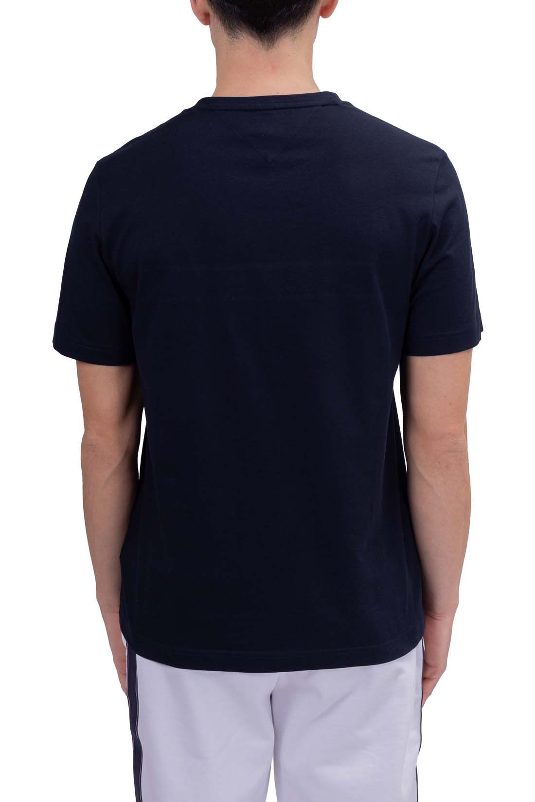 TOMMY HILFIGER - Men's T-shirt with stretch knit logo insert  - Size XXL-2