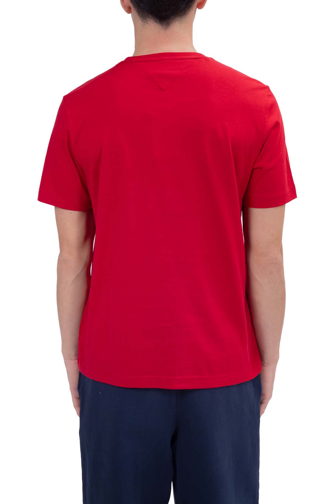TOMMY HILFIGER - Men's T-shirt with stretch knit logo insert  - Size XXL-10