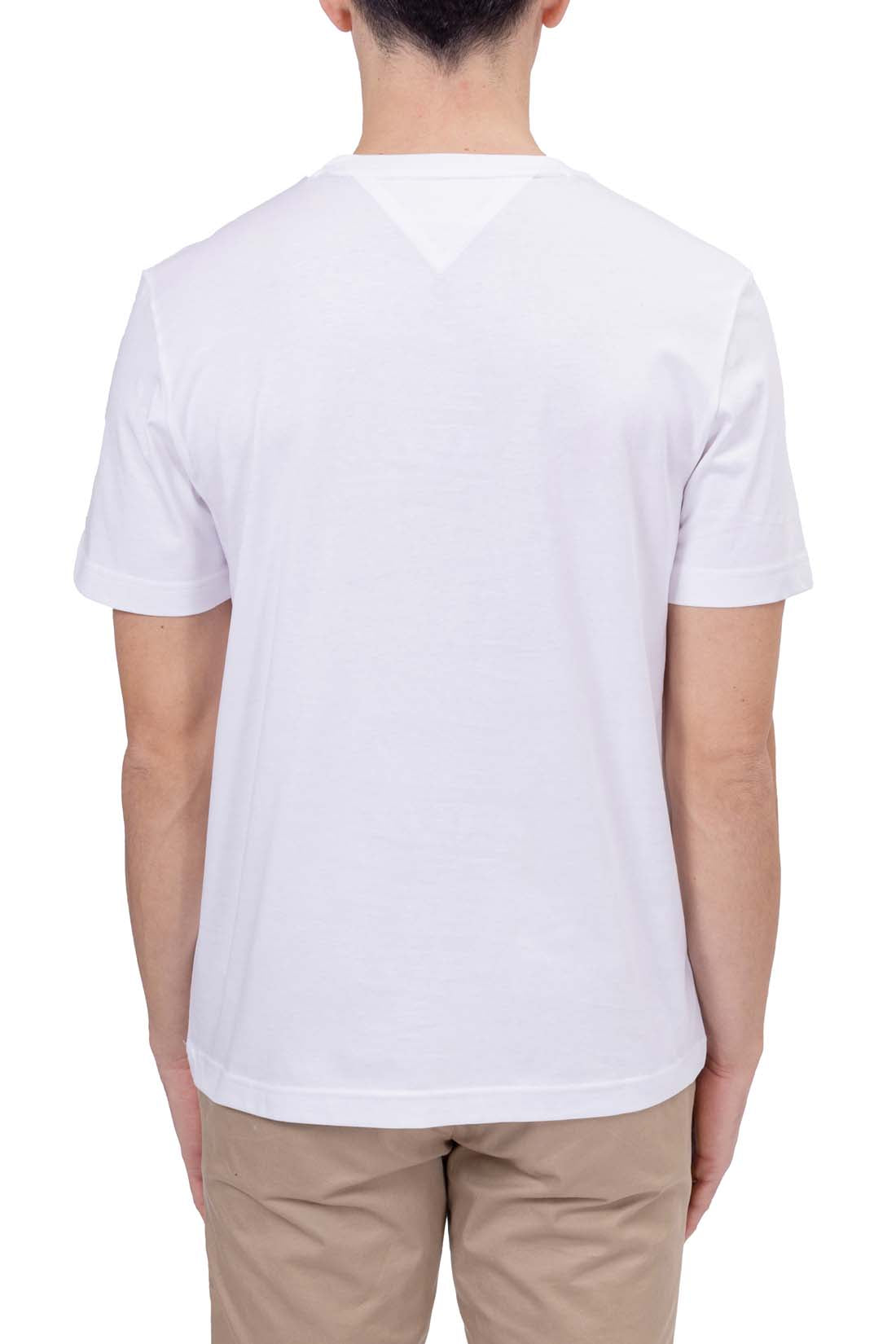 TOMMY HILFIGER - Men's T-shirt with stretch knit logo insert  - Size XXL-21