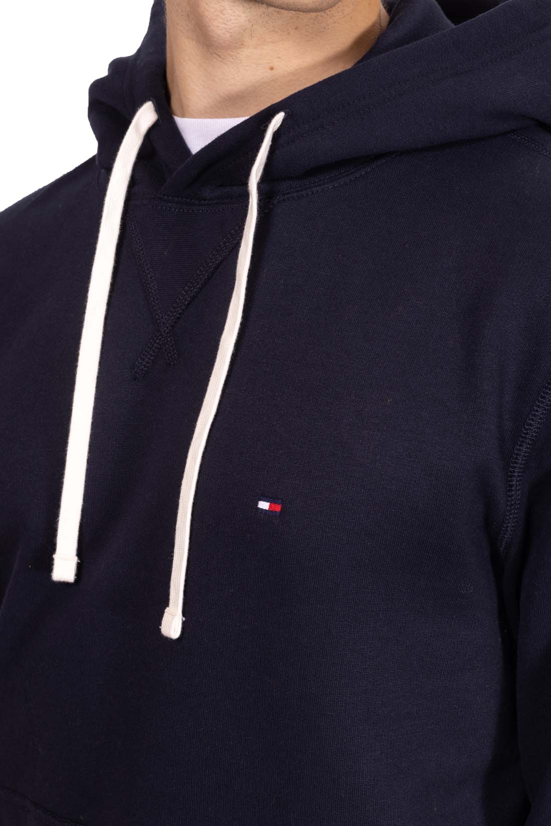 TOMMY HILFIGER - Men's winter hoodie with logo  - Size XXL-36