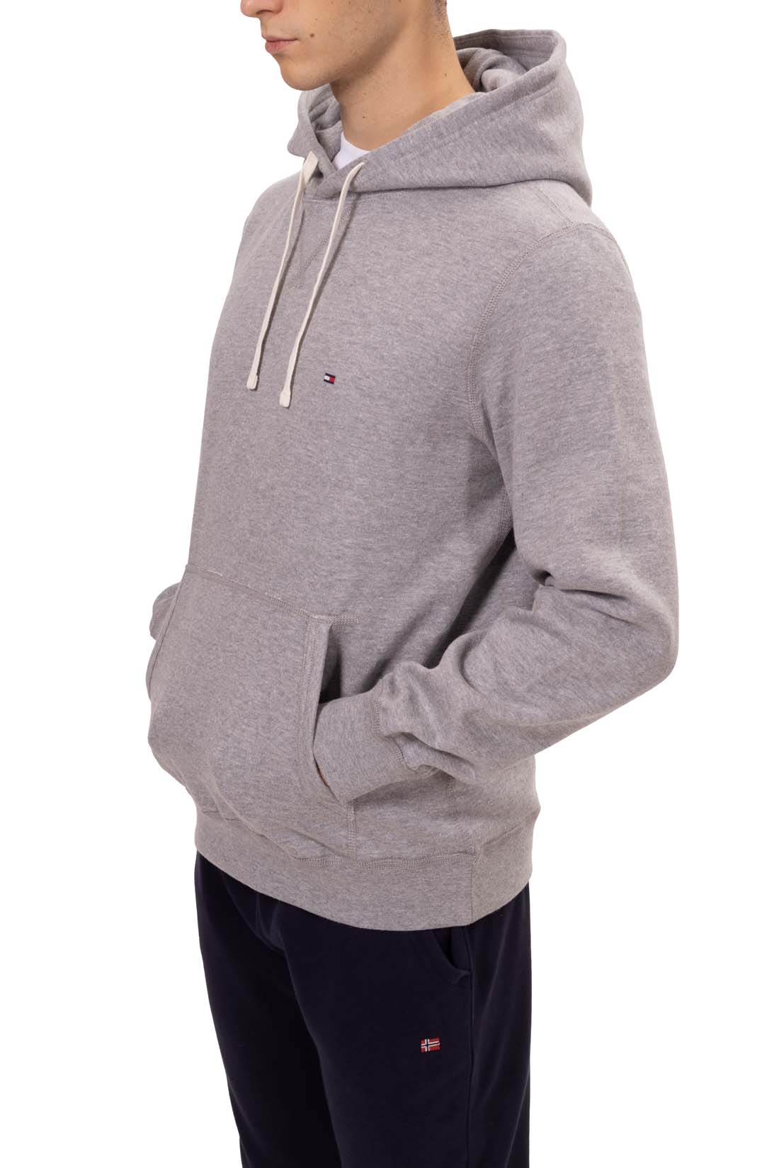 TOMMY HILFIGER - Men's winter hoodie with logo  - Size XXL-61