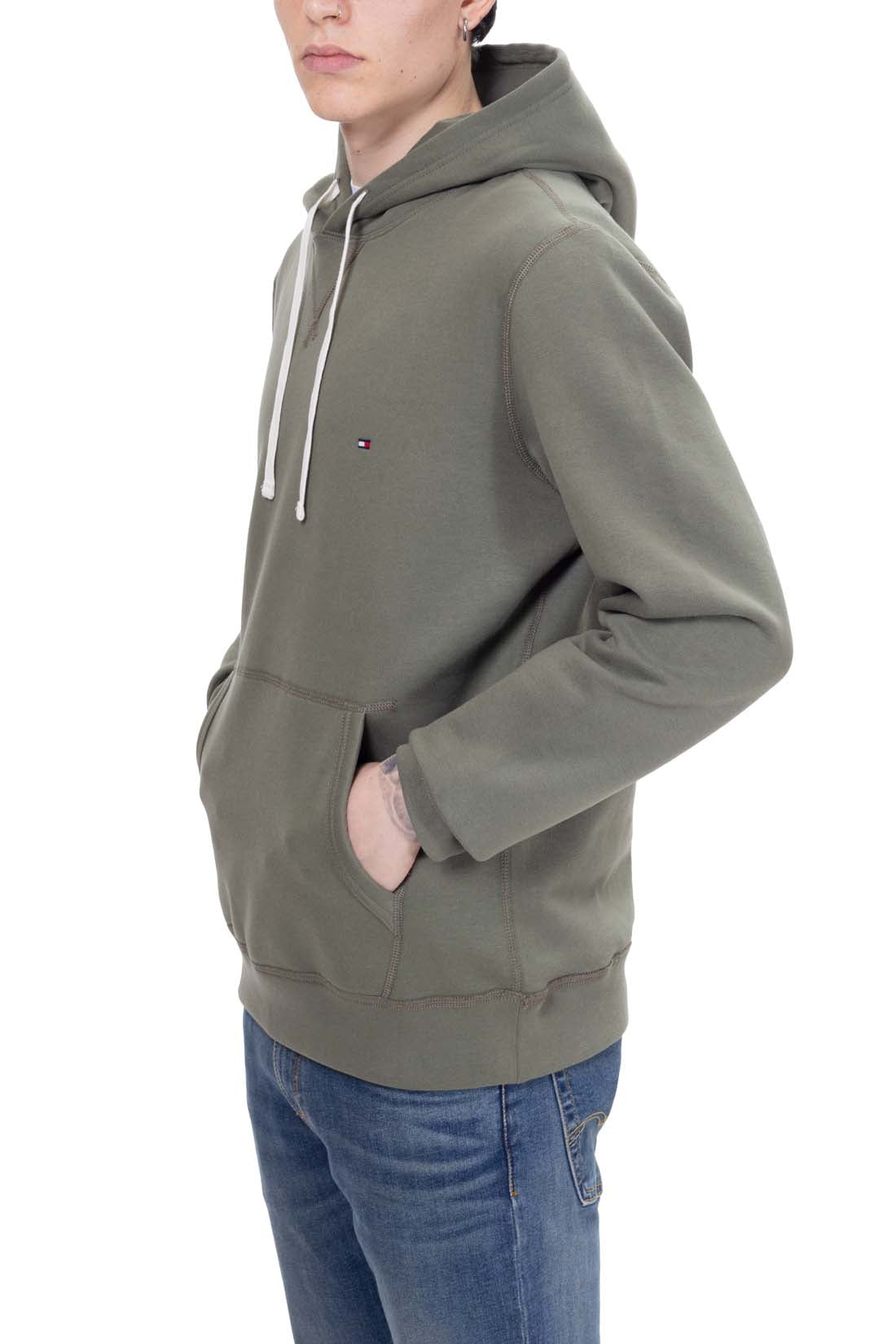 TOMMY HILFIGER - Men's winter hoodie with logo  - Size XXL-73