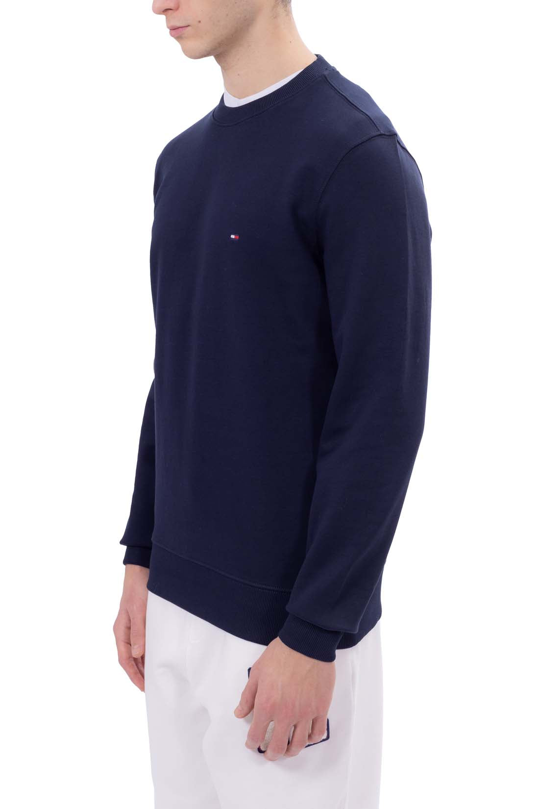 TOMMY HILFIGER - Men's summer crewneck sweatshirt with logo  - Size XL-25