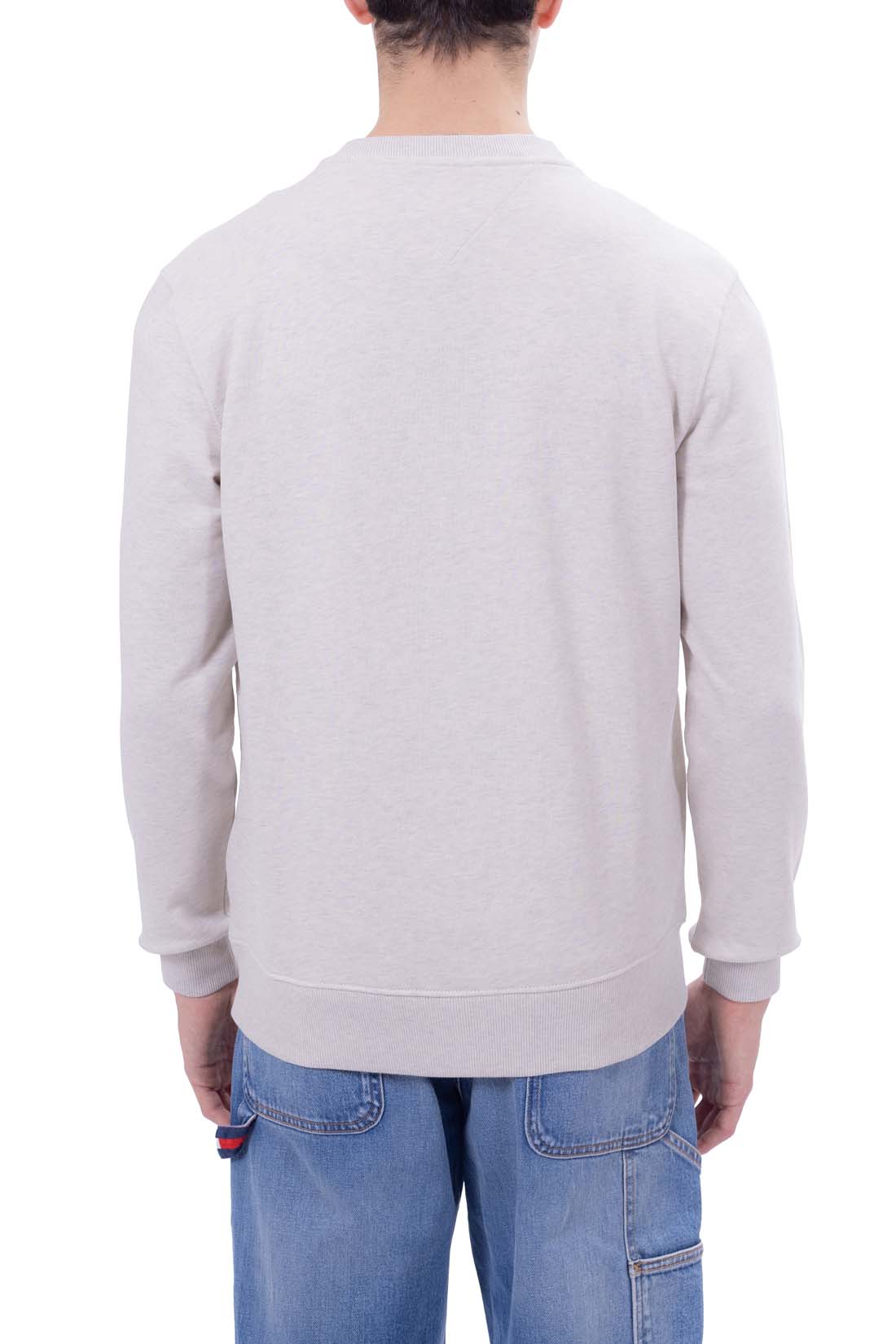 TOMMY HILFIGER - Men's summer crewneck sweatshirt with logo  - Size XL-42
