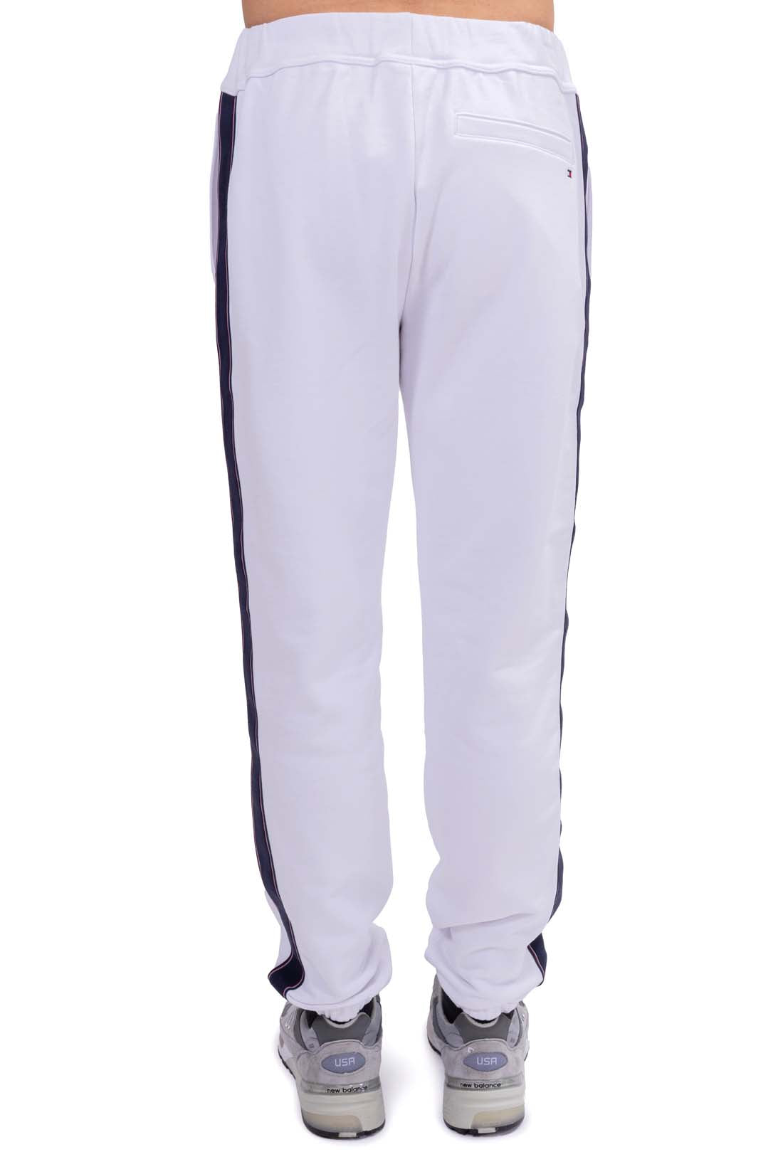 TOMMY HILFIGER - Men's regular sweatpants with side logo taping-17