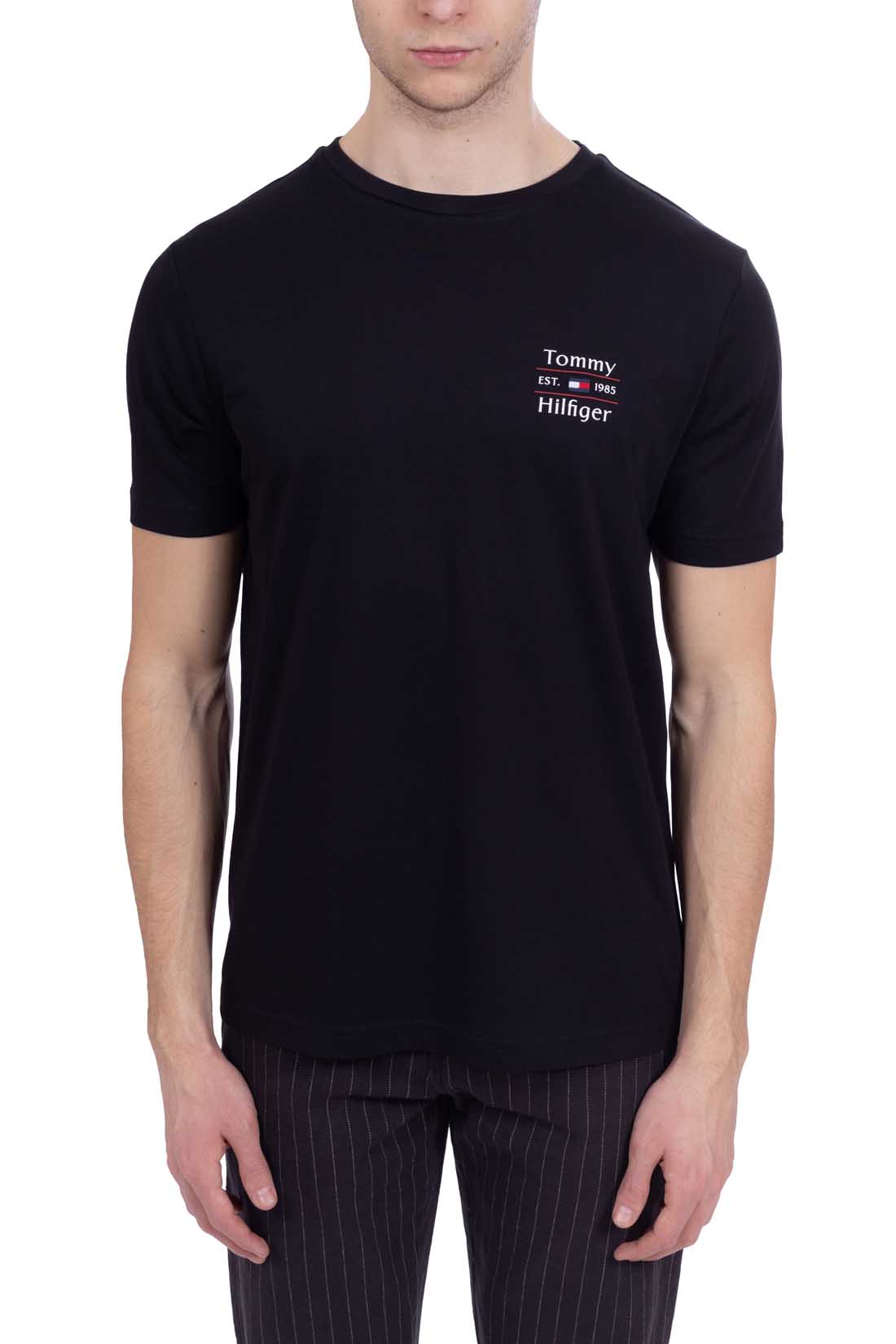 TOMMY HILFIGER - Men's regular logo T-shirt  - Size 3XL-3