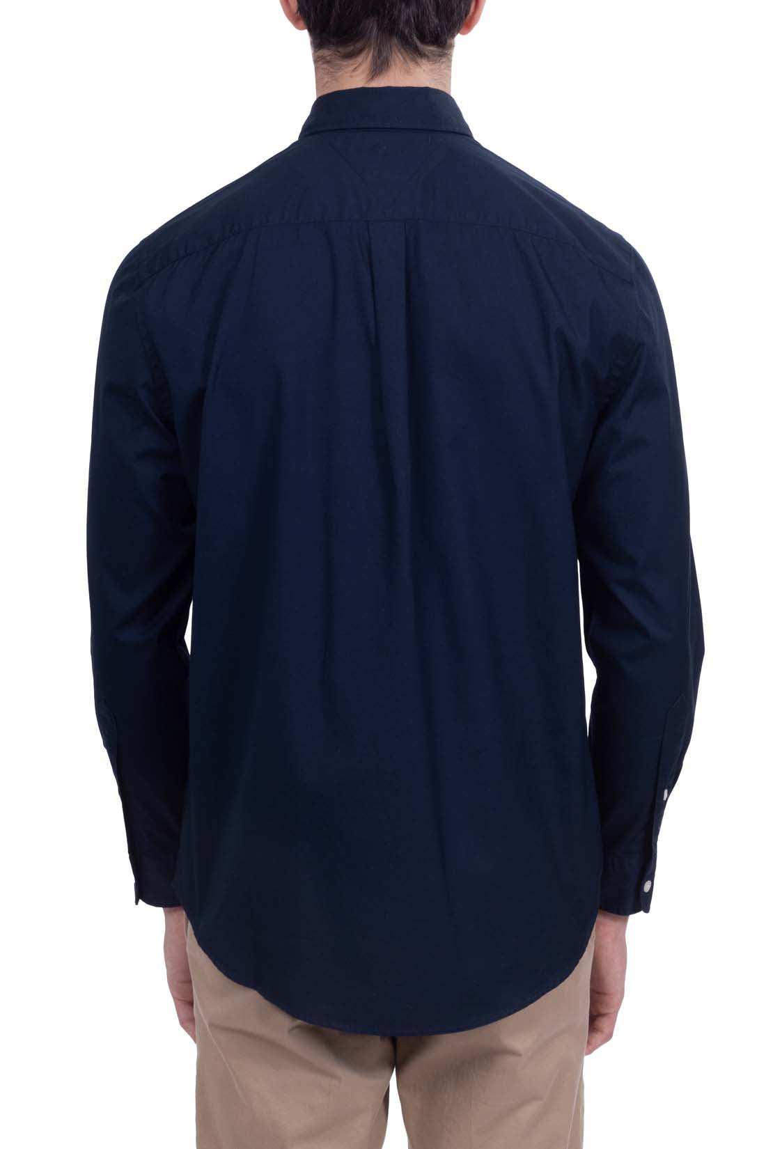 TOMMY HILFIGER - Men's regular poplin shirt  - Size XXL
