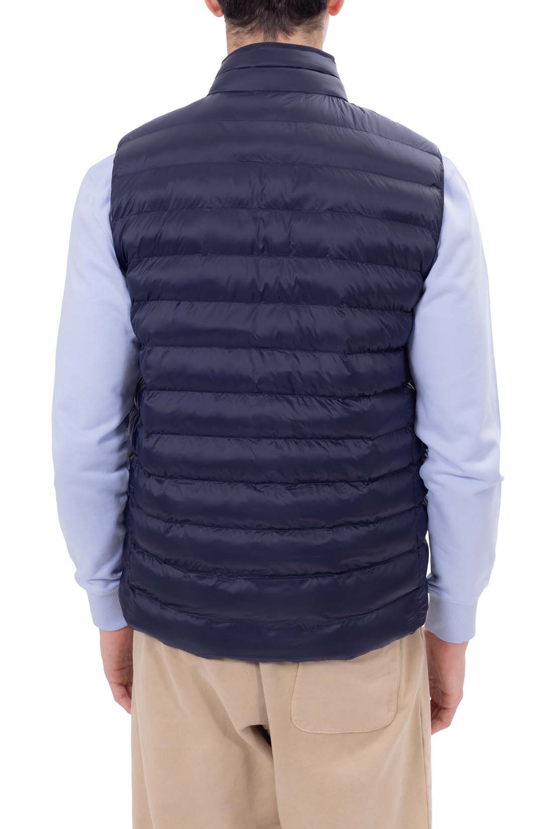 TOMMY HILFIGER - Men's sleeveless jacket in recycled nylon  - Size XL