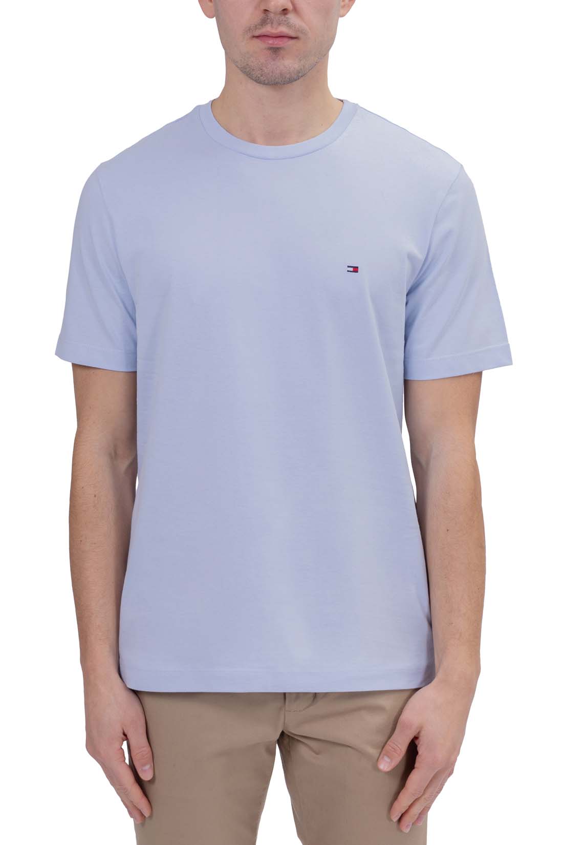 TOMMY HILFIGER - Men's T-shirt in recycled cotton  - Size XL-7
