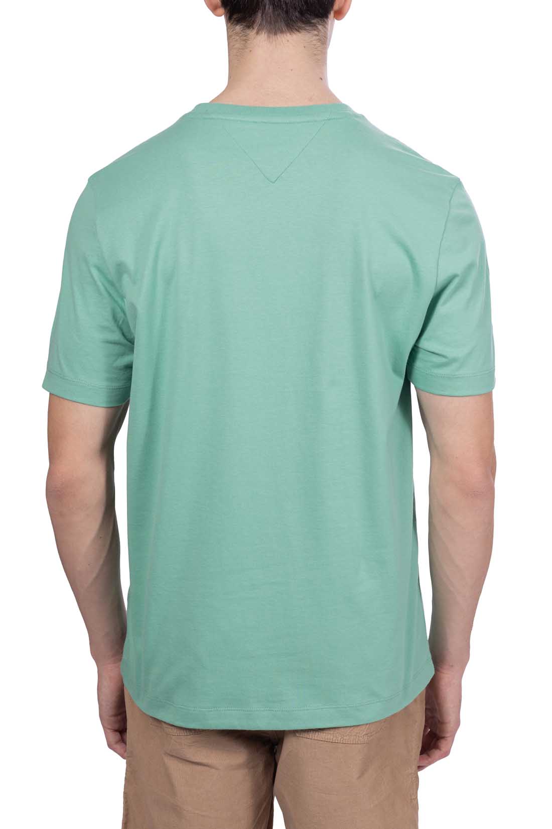 TOMMY HILFIGER - Men's T-shirt in recycled cotton  - Size 3XL-6