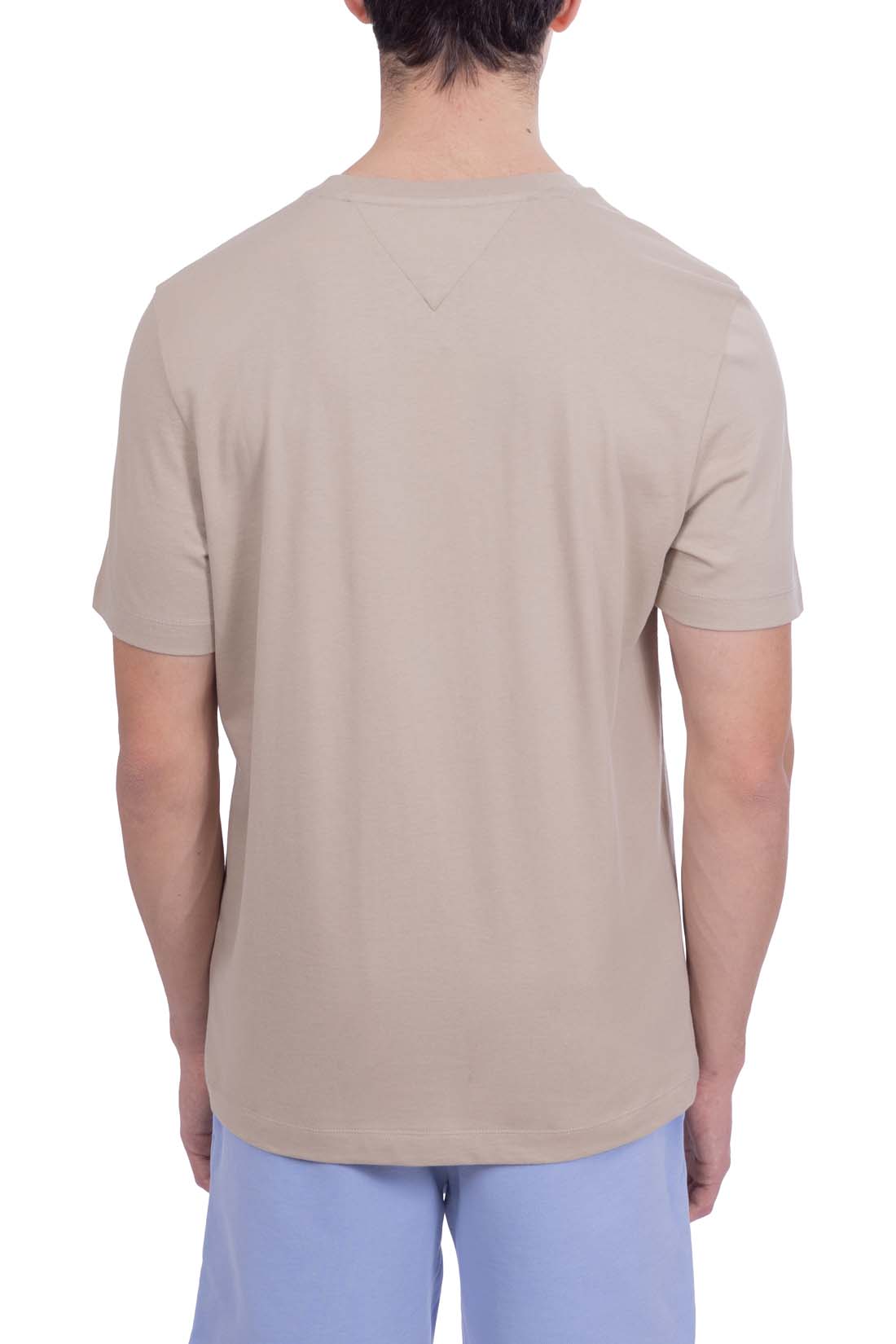 TOMMY HILFIGER - Men's T-shirt in recycled cotton  - Size 3XL-18