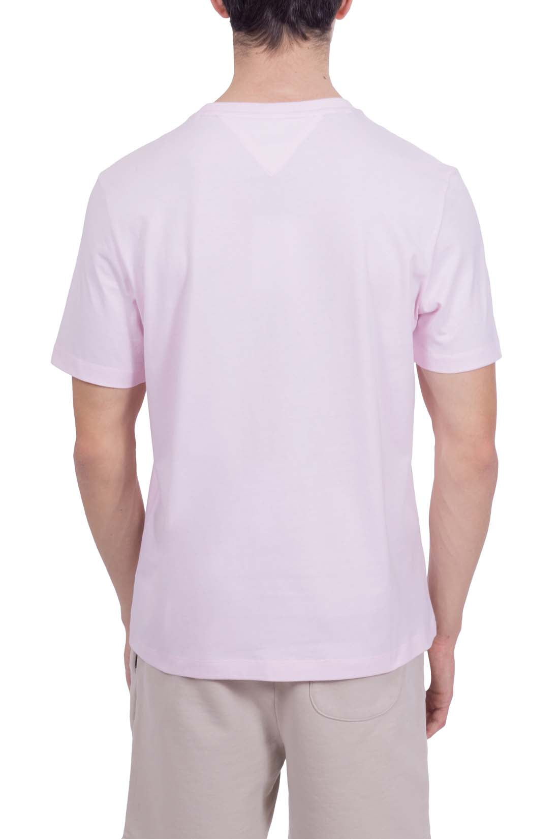TOMMY HILFIGER - Men's T-shirt in recycled cotton  - Size 3XL-30
