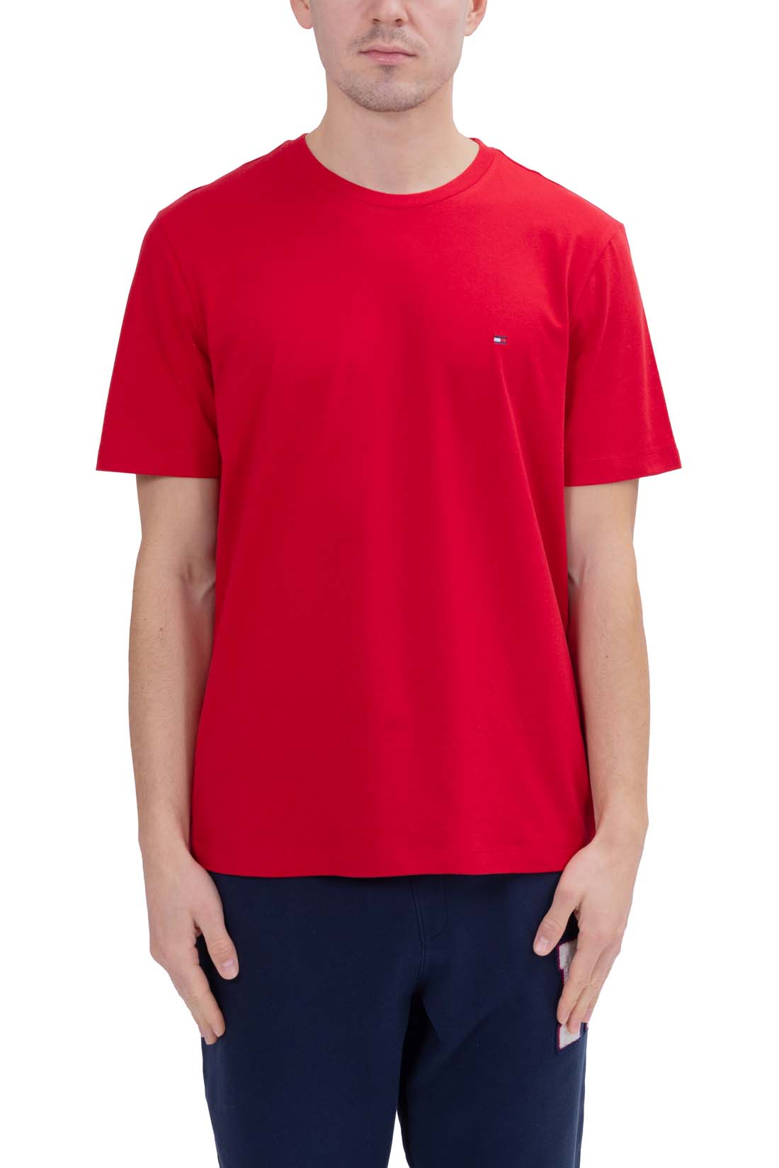 TOMMY HILFIGER - Men's T-shirt in recycled cotton  - Size XL-27