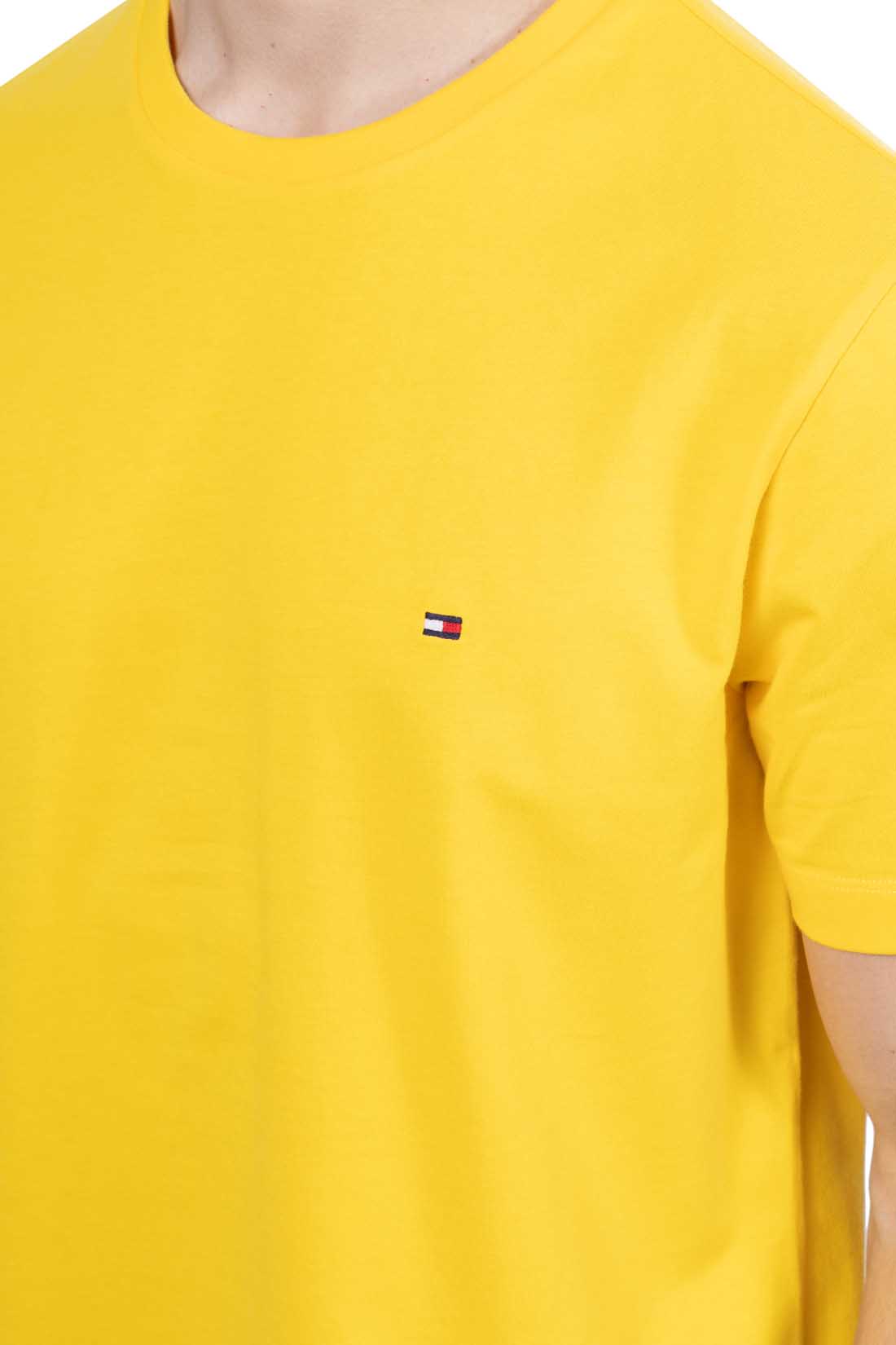 TOMMY HILFIGER - Men's T-shirt in recycled cotton  - Size 3XL-12