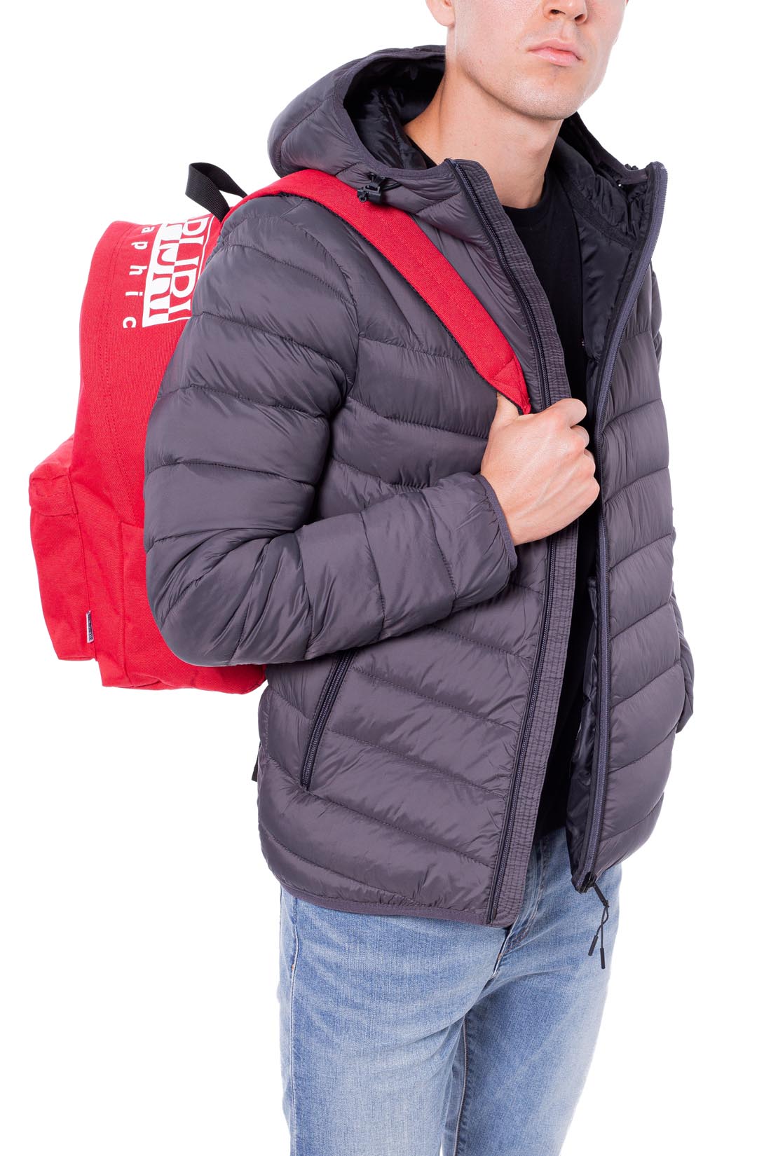 NAPAPIJRI - Men's nylon taffeta Aerons down jacket-1