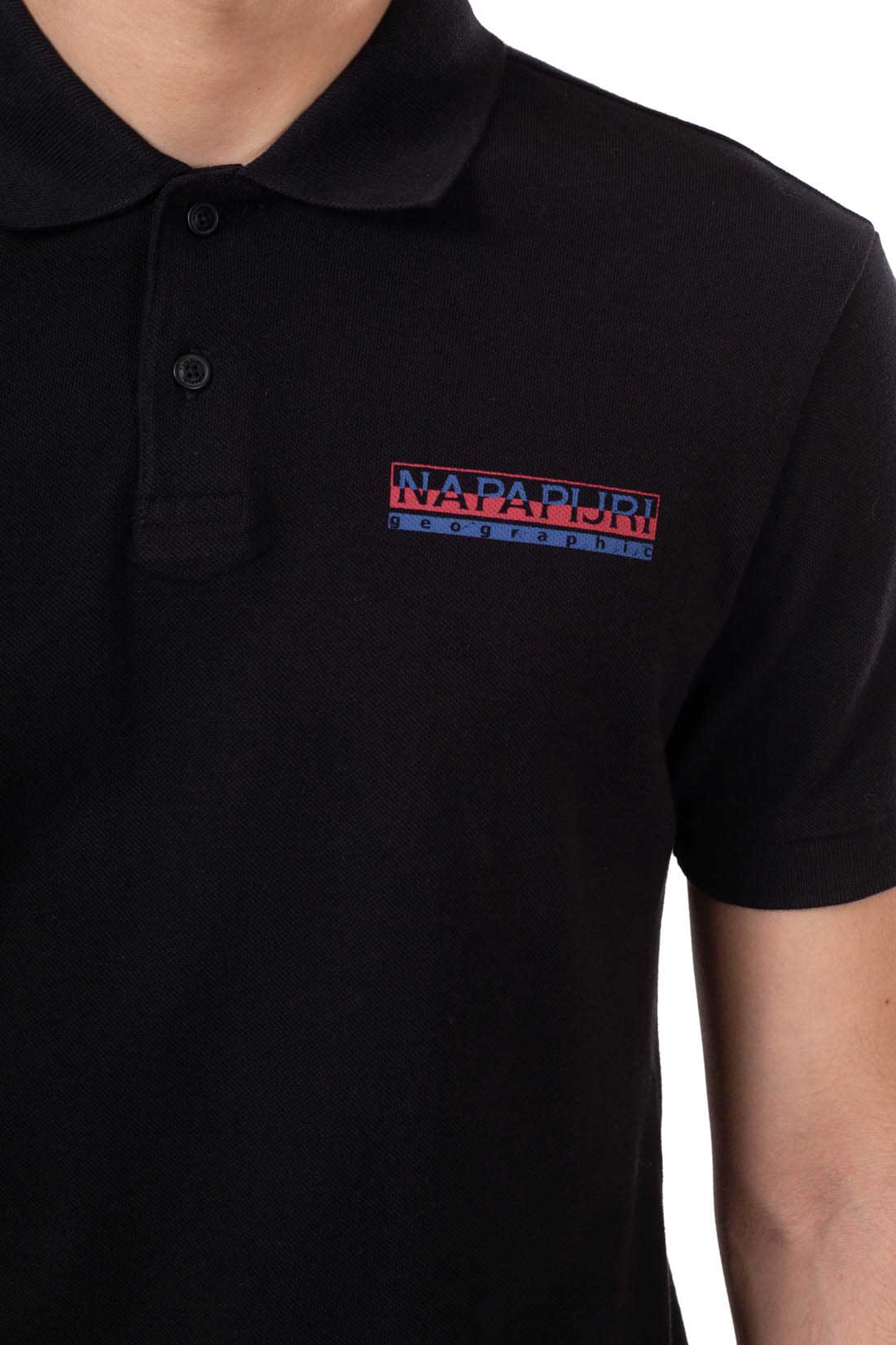 NAPAPIJRI - Men's basic logo polo shirt