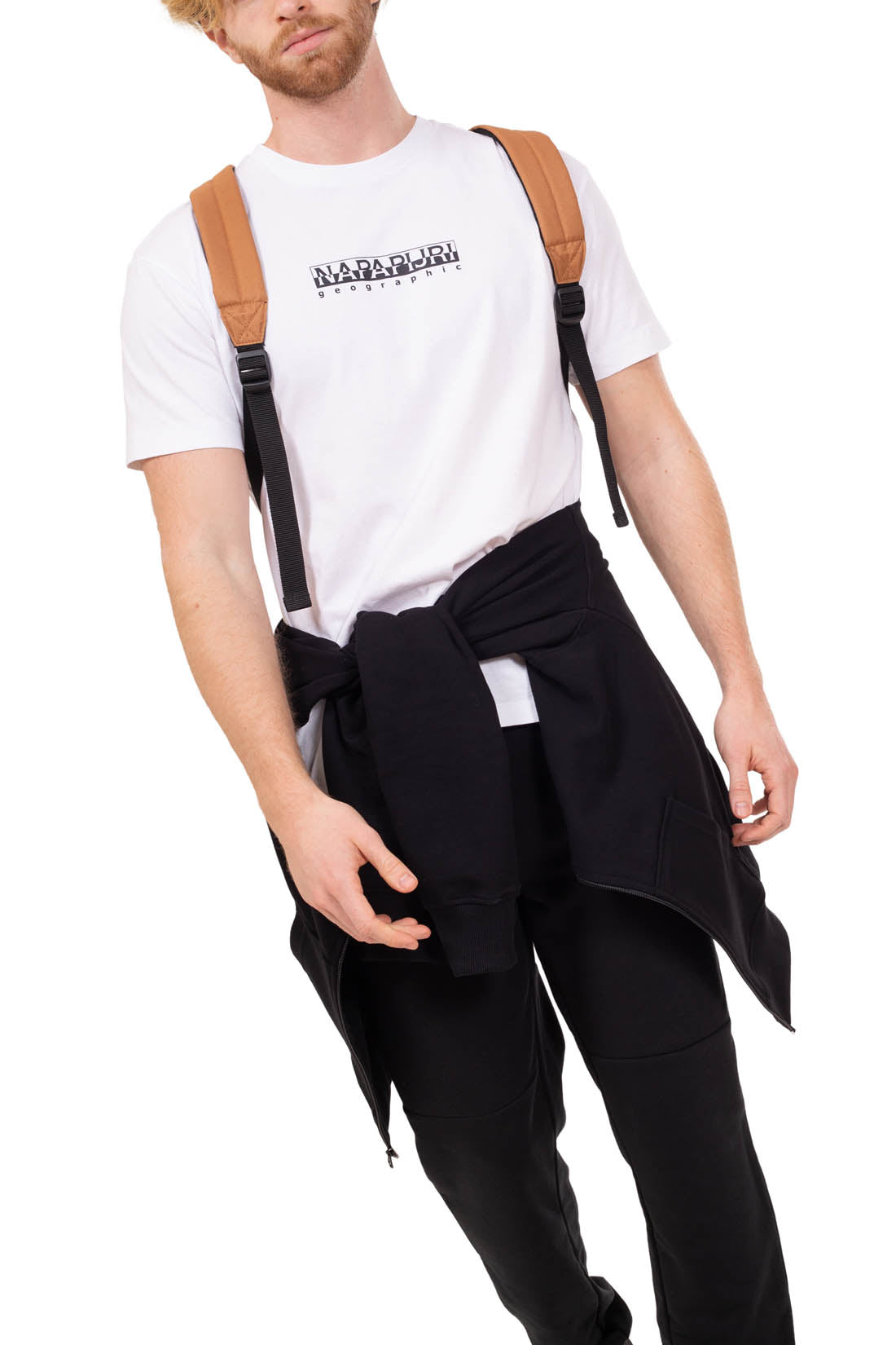 NAPAPIJRI - T-shirt uomo basic con logo  - Taglia XXL-7