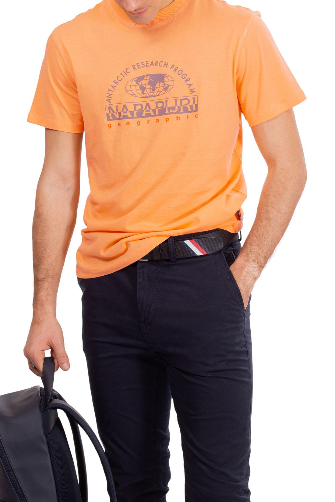 NAPAPIJRI - Men's regular Macas T-shirt  - Size XXL-43