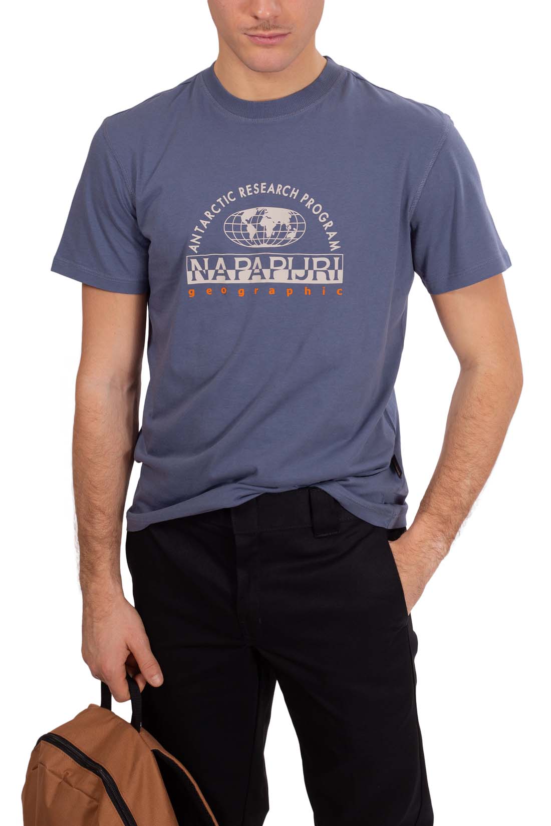 NAPAPIJRI - Men's regular Macas T-shirt  - Size XXL-99