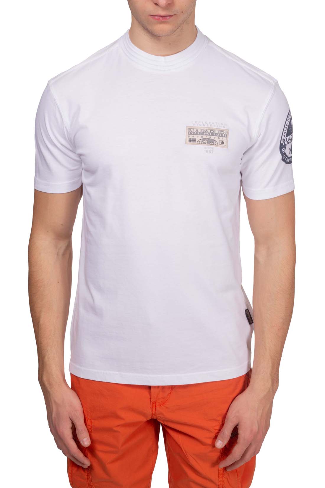 NAPAPIJRI - Men's Amundsen T-shirt  - Size 3XL-9
