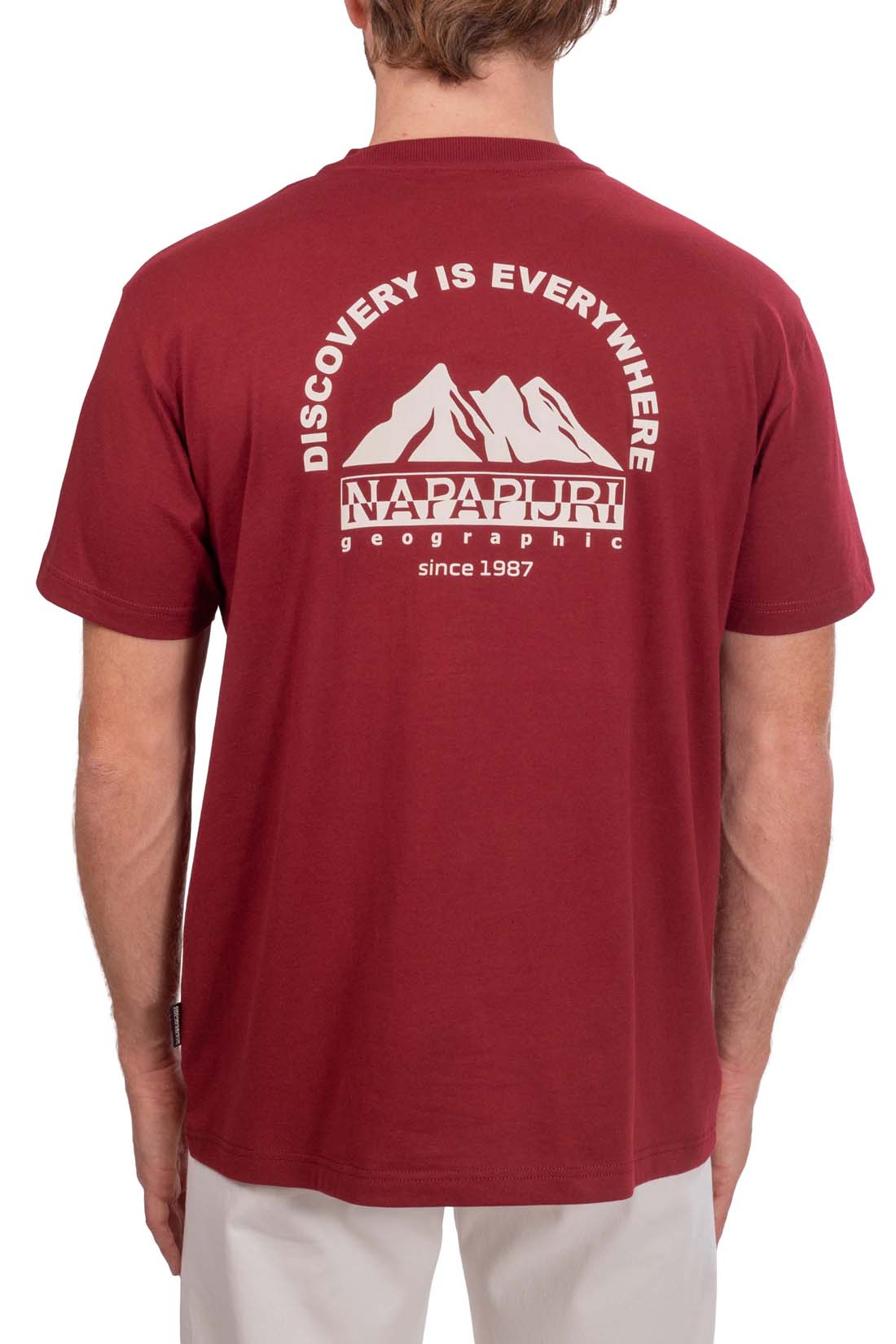 NAPAPIJRI - Men's Freestyle T-shirt  - Size S-6