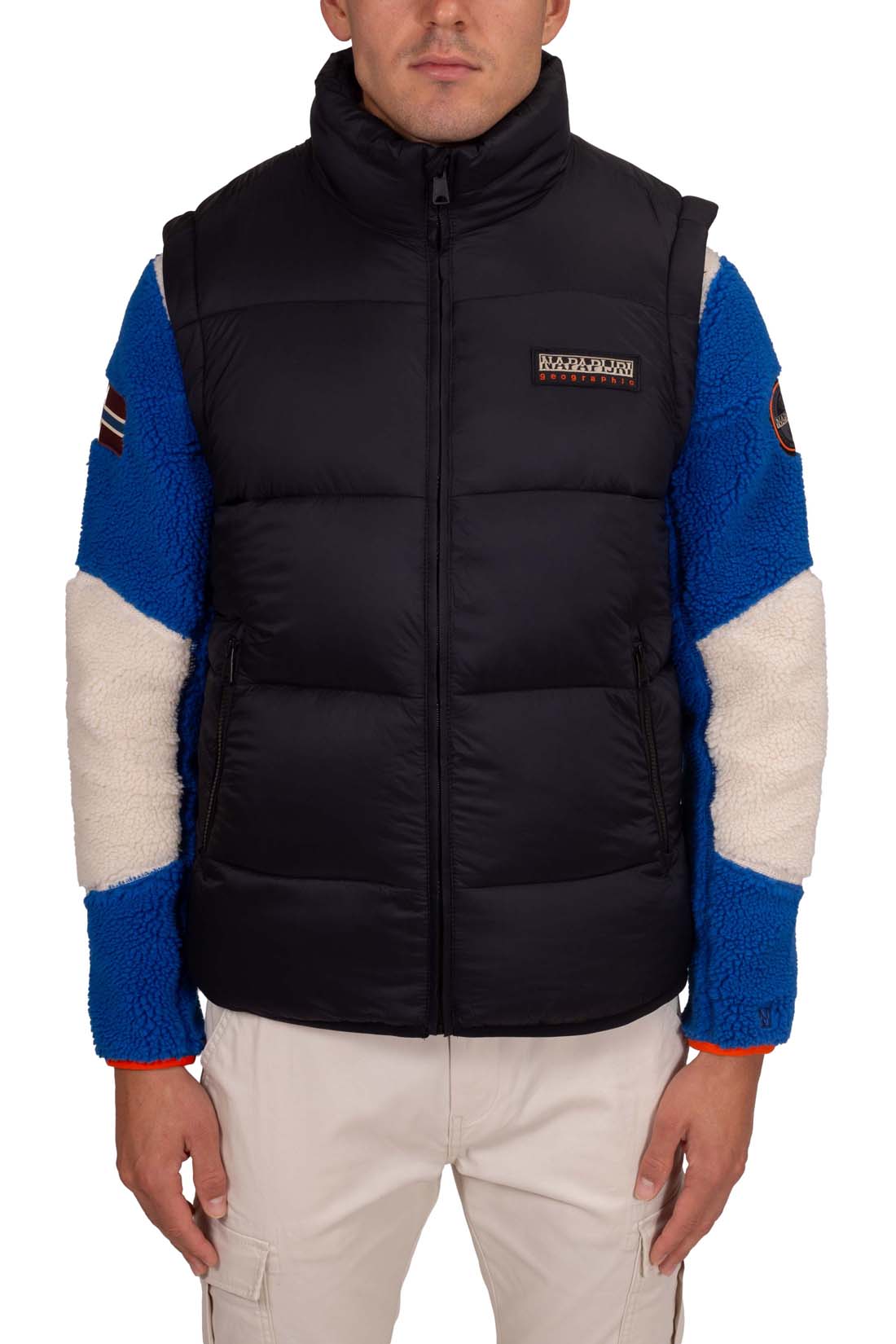 NAPAPIJRI - Men's sleeveless logo jacket-3