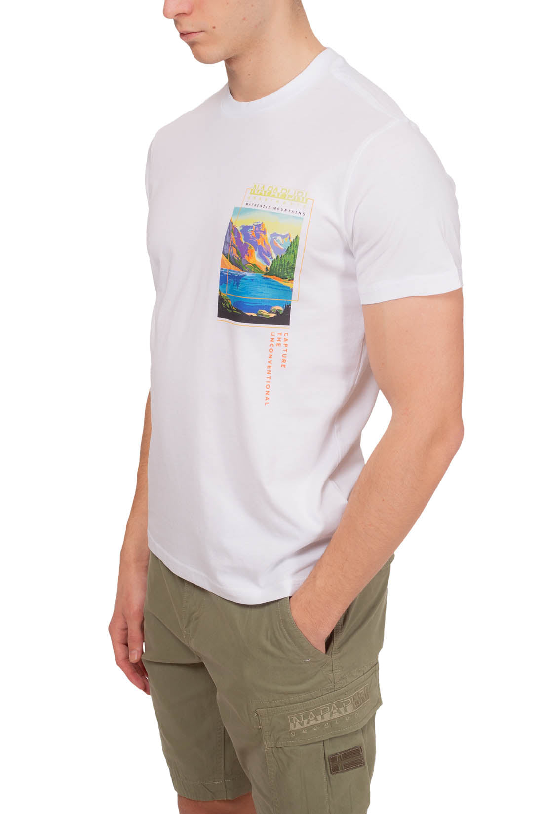 NAPAPIJRI - Men's Canada T-shirt  - Size 3XL-7
