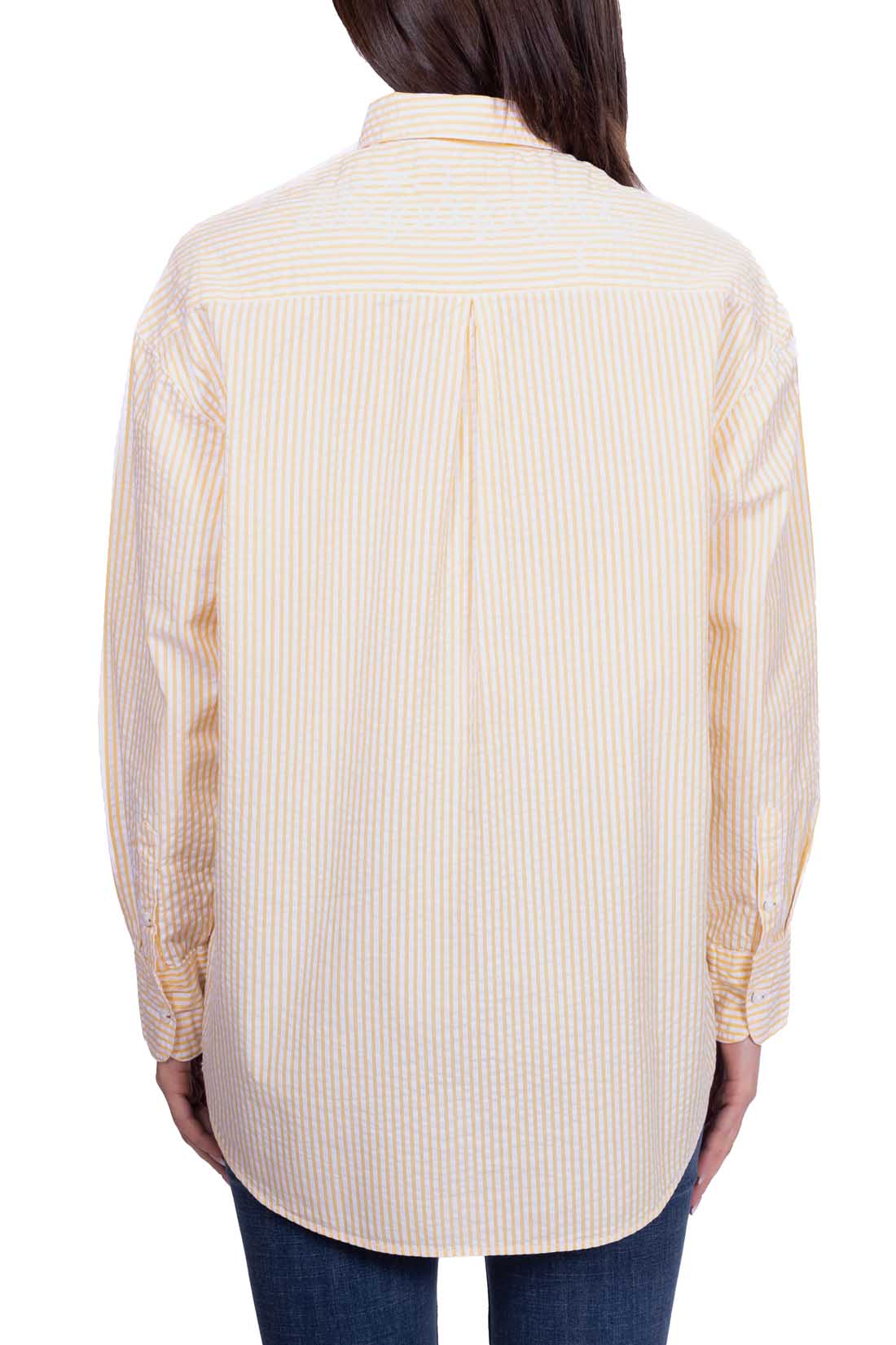 NAPAPIJRI - Women's Fete shirt in striped seersucker-7