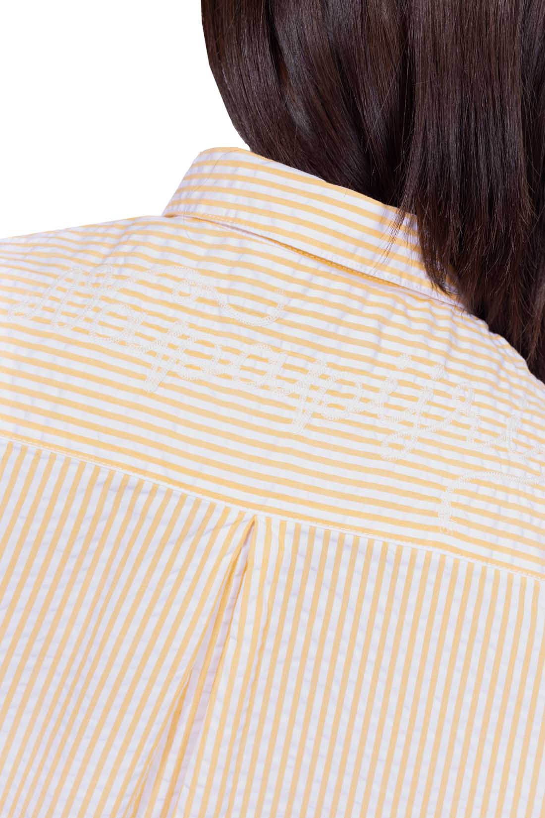 NAPAPIJRI - Women's Fete shirt in striped seersucker-0