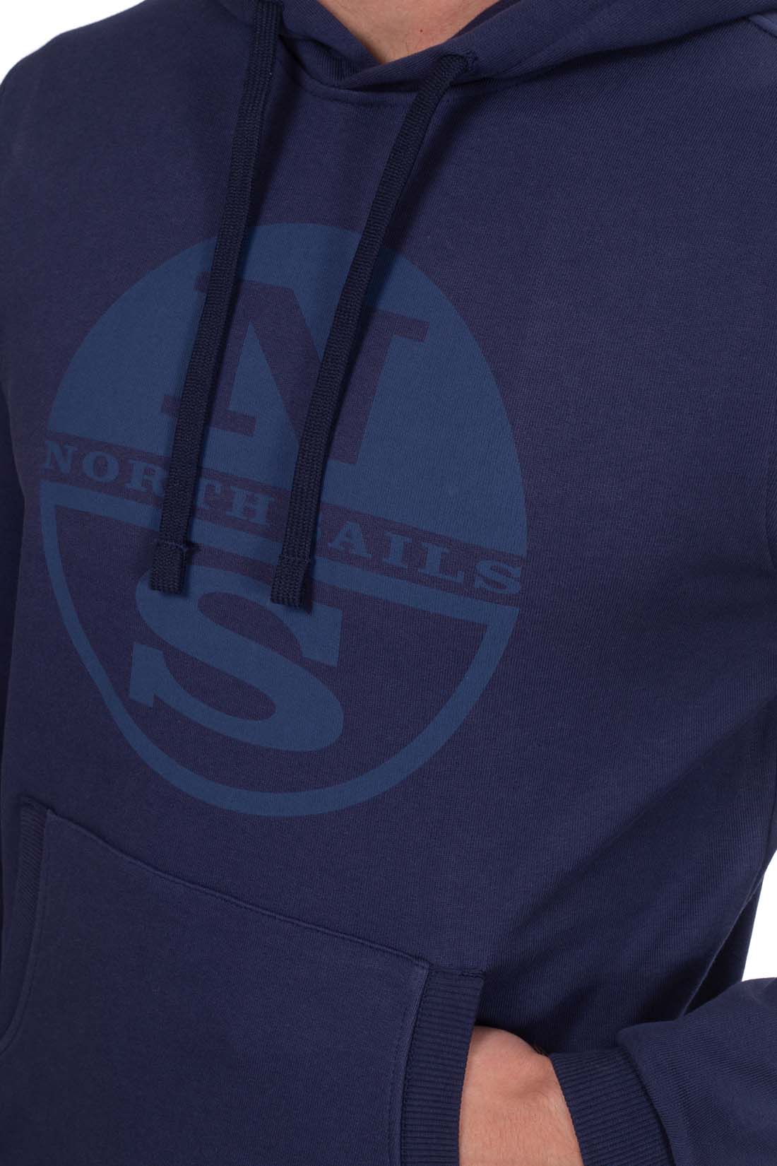NORTH SAILS - Men's regular logo hoodie  - Size 3XL-2
