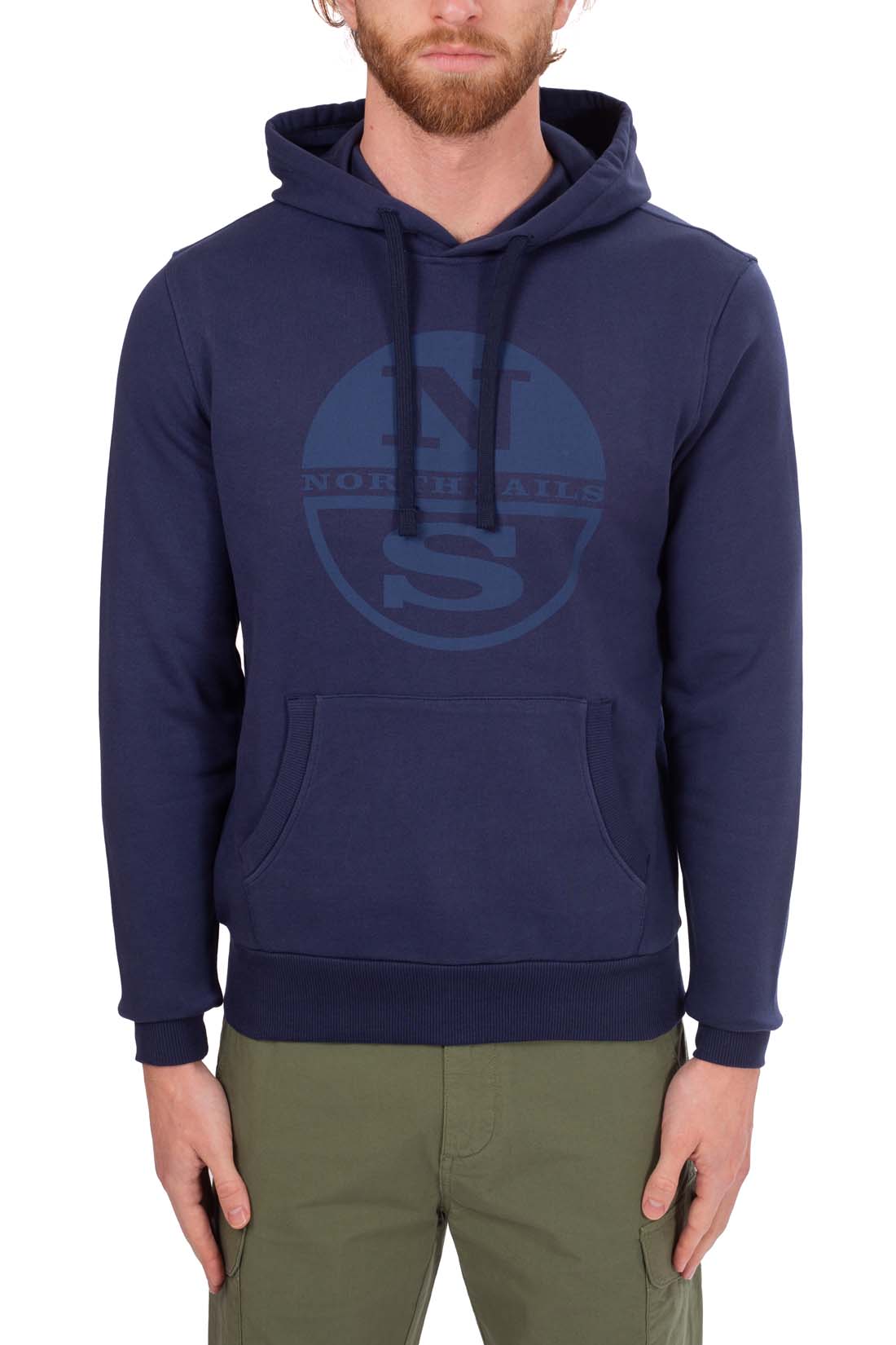 NORTH SAILS - Men's regular logo hoodie  - Size 3XL-1