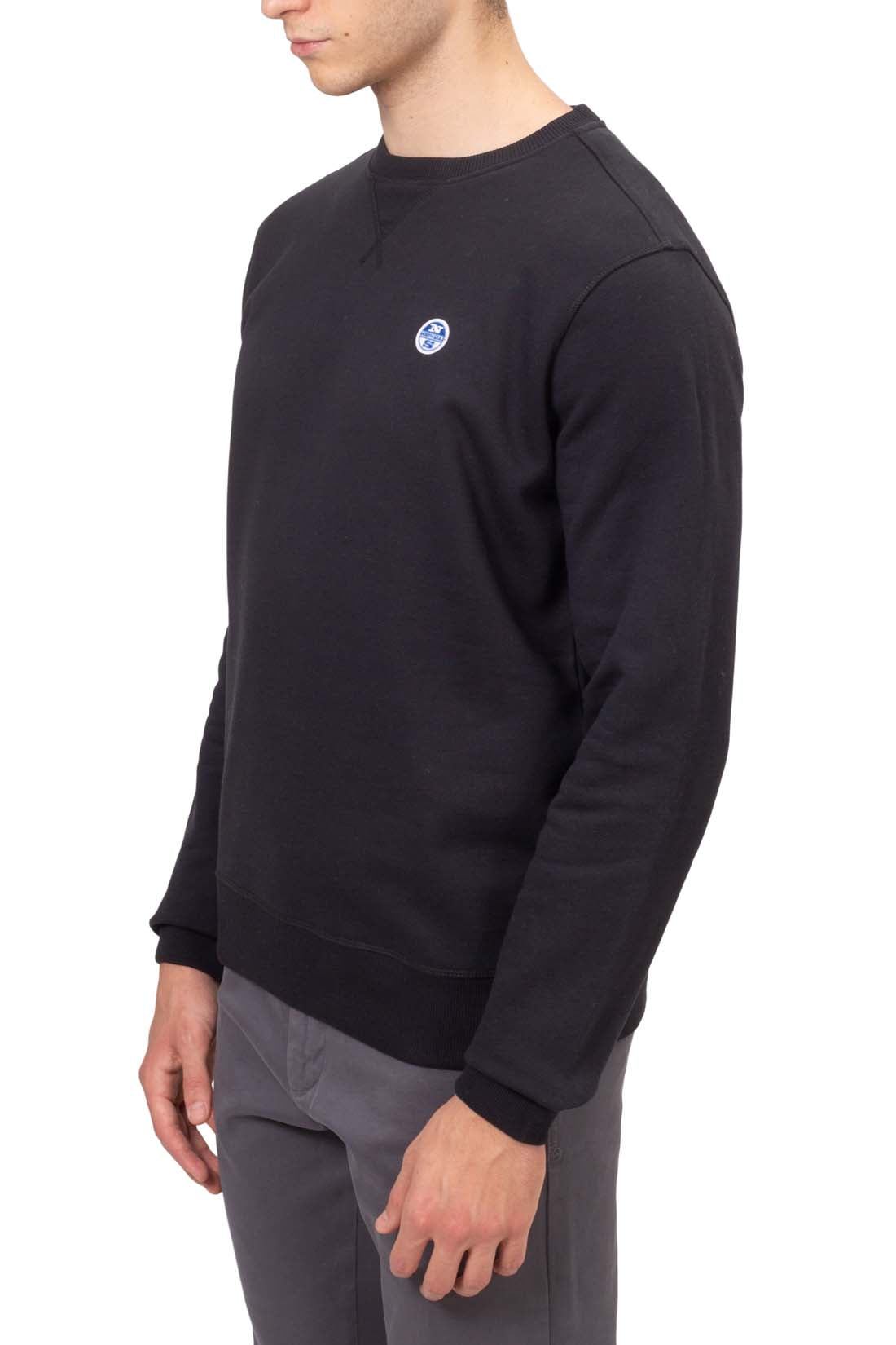 NORTH SAILS - Men's winter crewneck sweatshirt with logo  - Size 3XL-23
