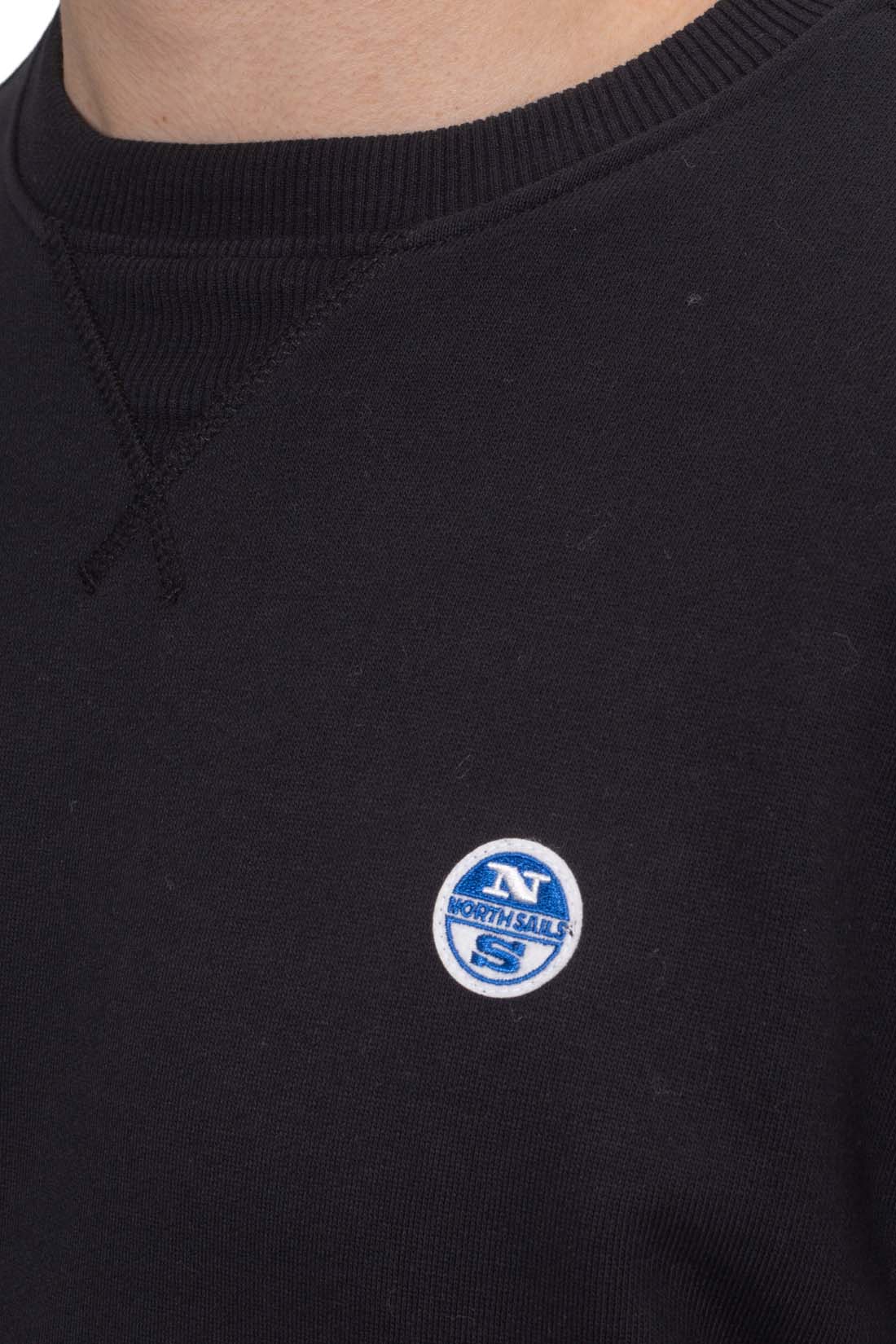 NORTH SAILS - Men's winter crewneck sweatshirt with logo  - Size 3XL-16