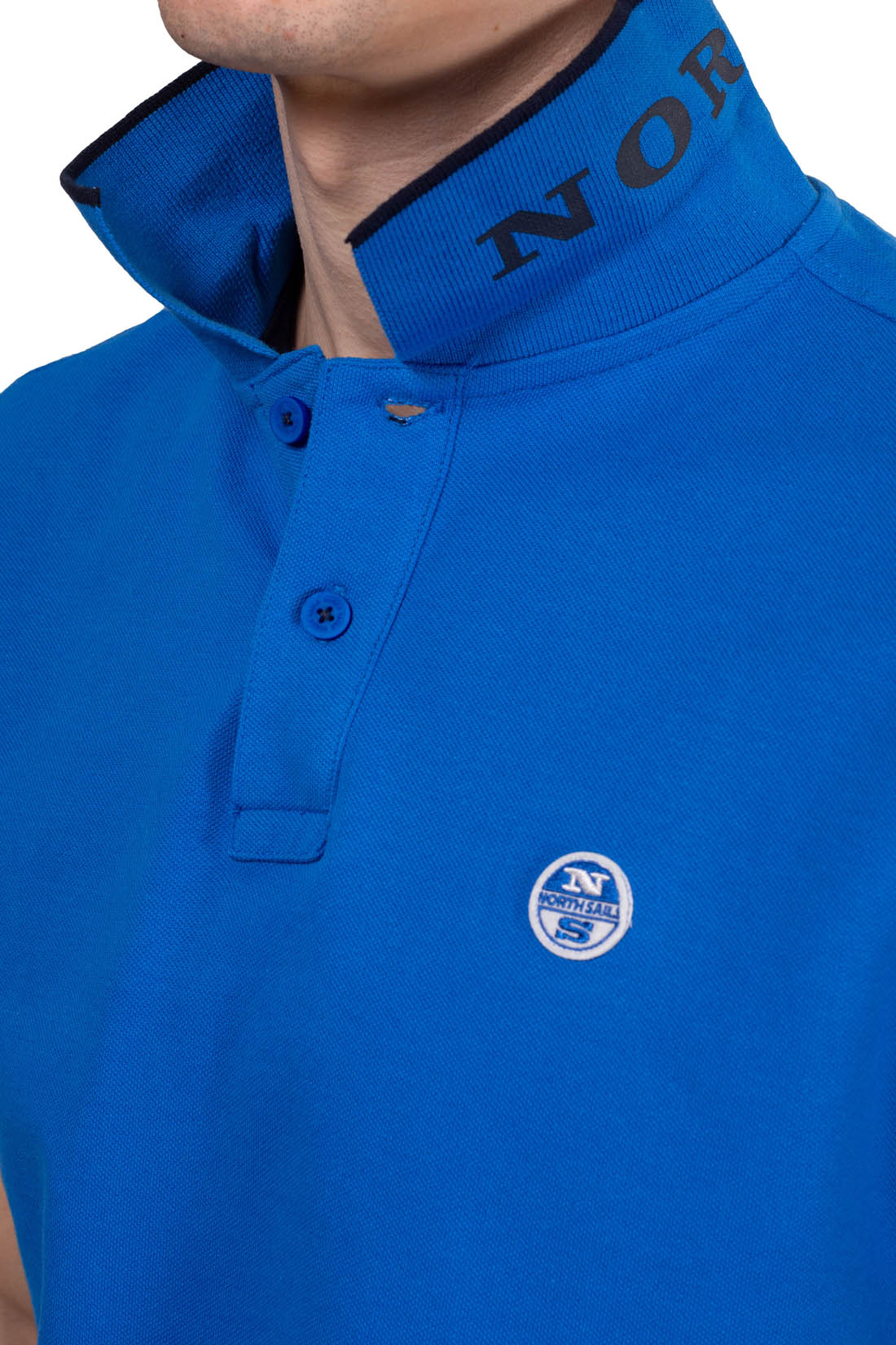 NORTH SAILS - Men's polo shirt with spoken collar-20
