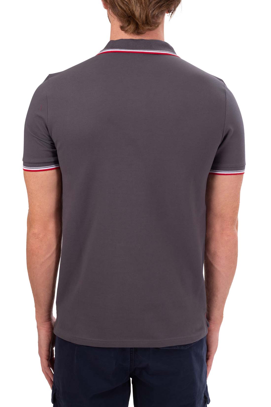 NORTH SAILS - Men's regular polo shirt with logo collar  - Size 3XL-6