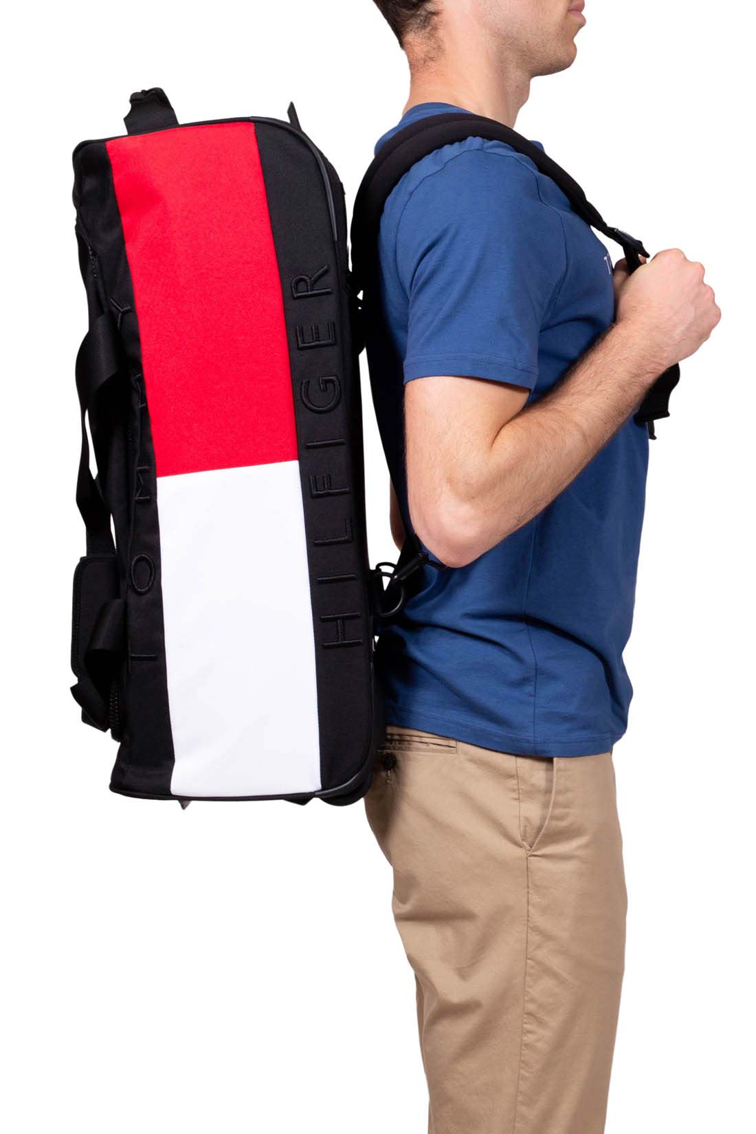 TOMMY HILFIGER - Travel wheeled duffel bag-10